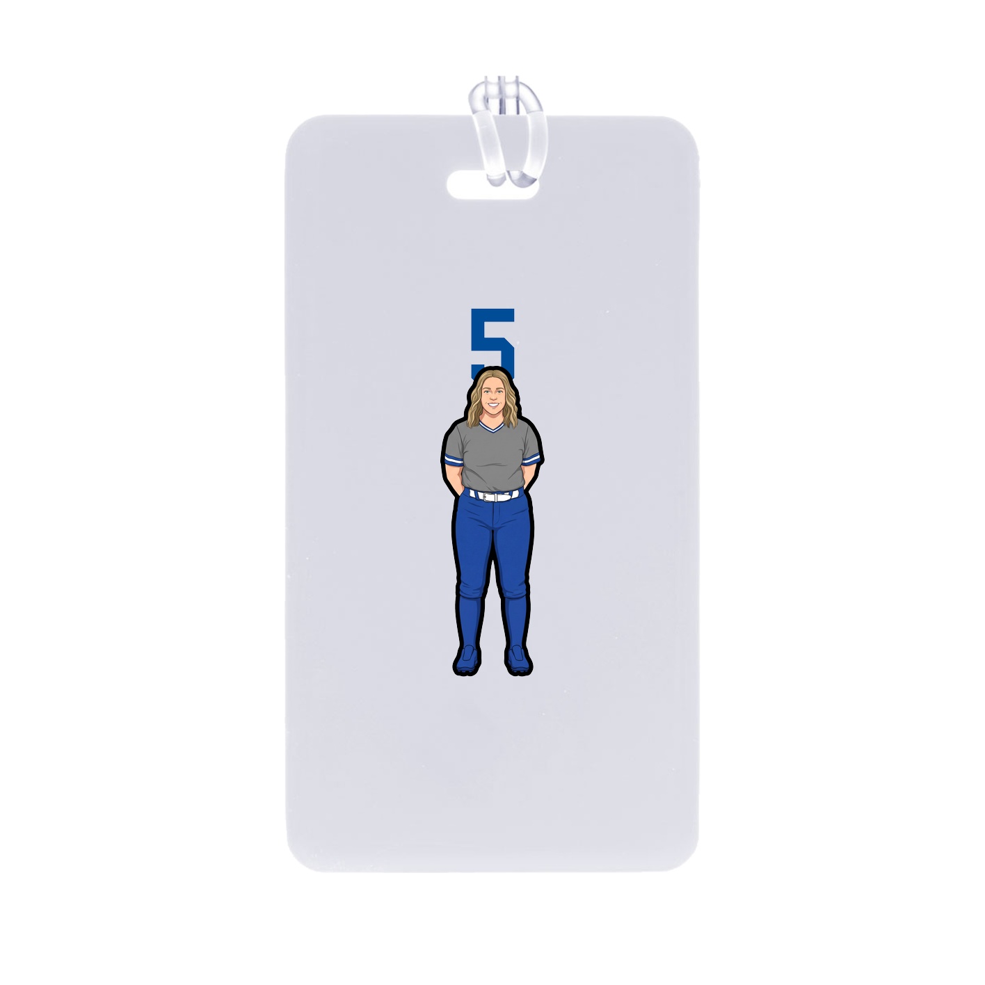 Bag Tag — Number Top in Classic
