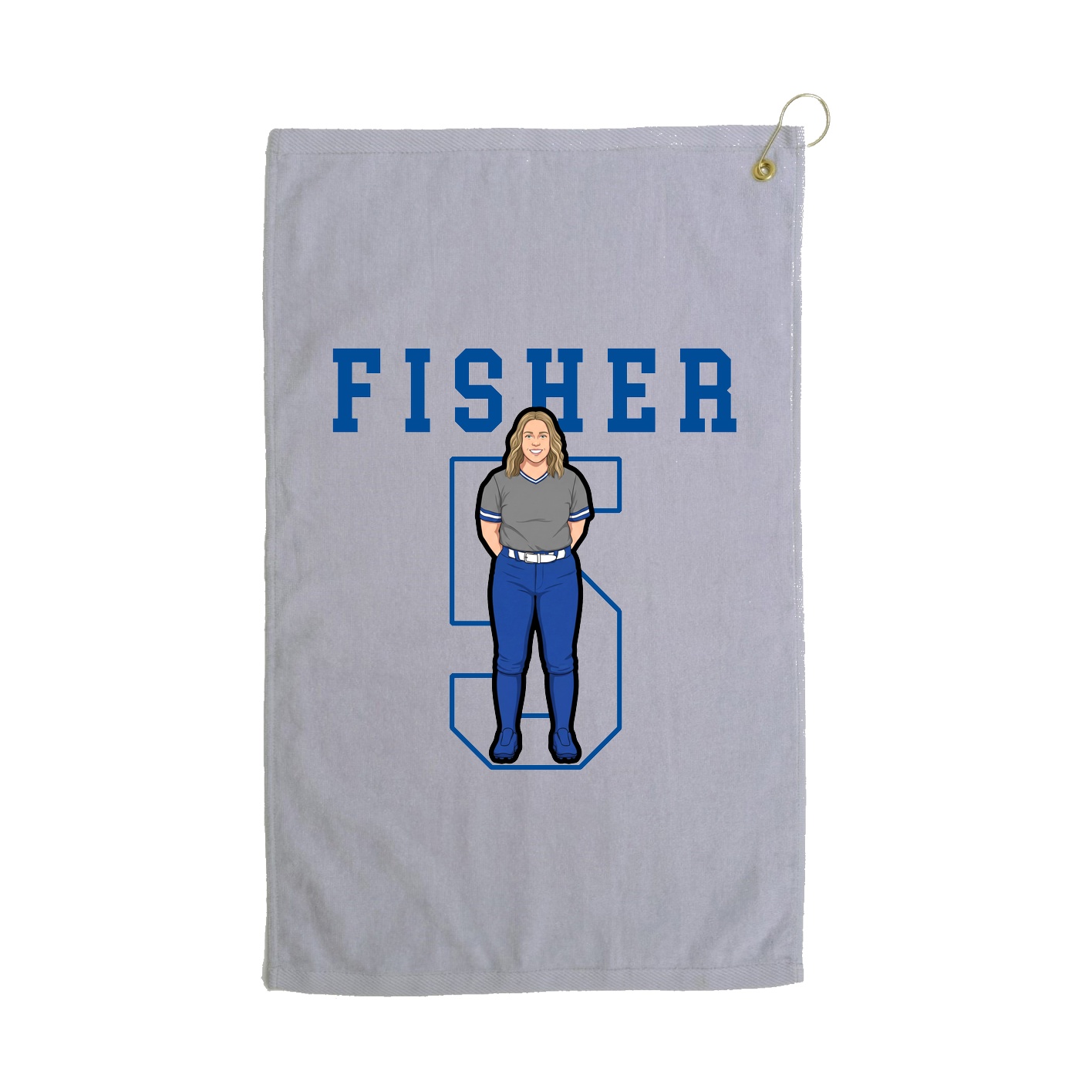 Terry Velour Golf Towel