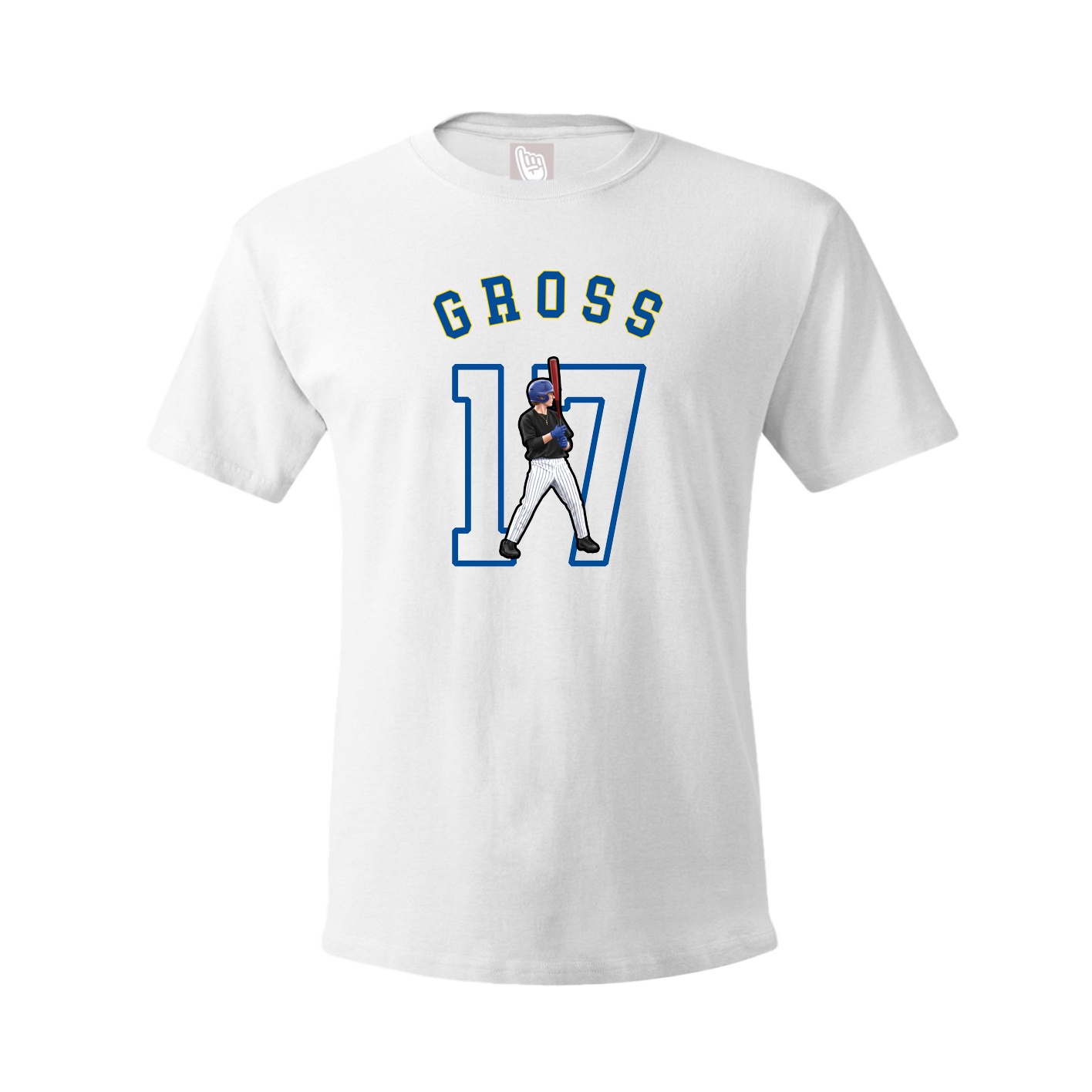 Youth Tee — Shirsey Arch in White