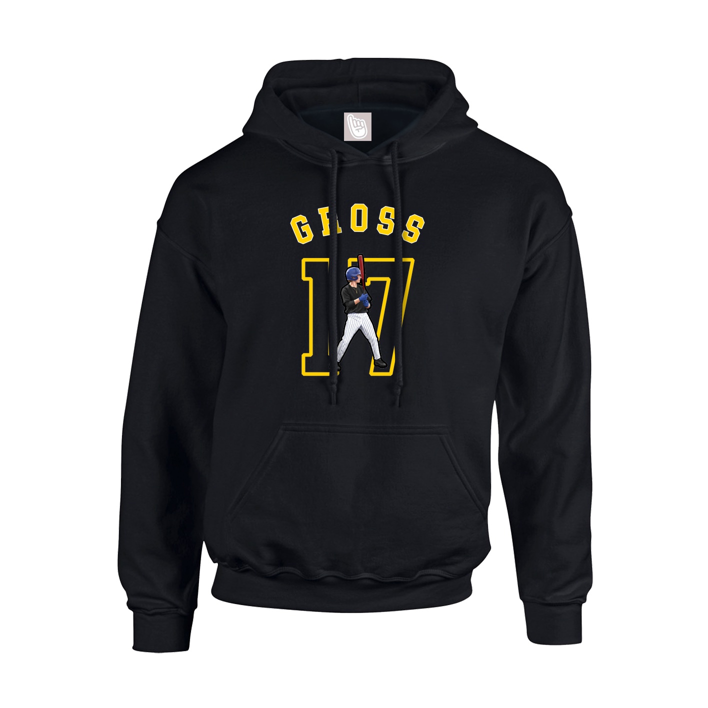 Hoodie — Shirsey Arch in Black