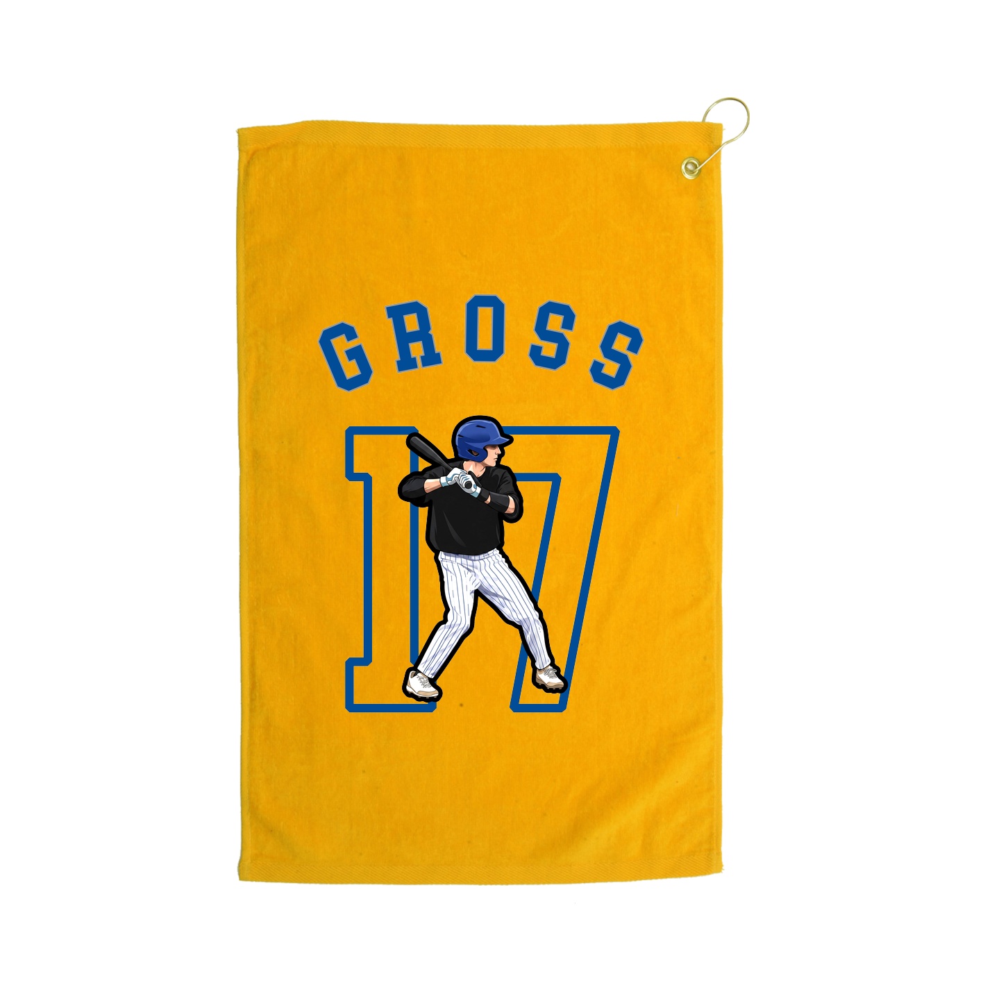 Golf Towel — Shirsey Arch in Gold