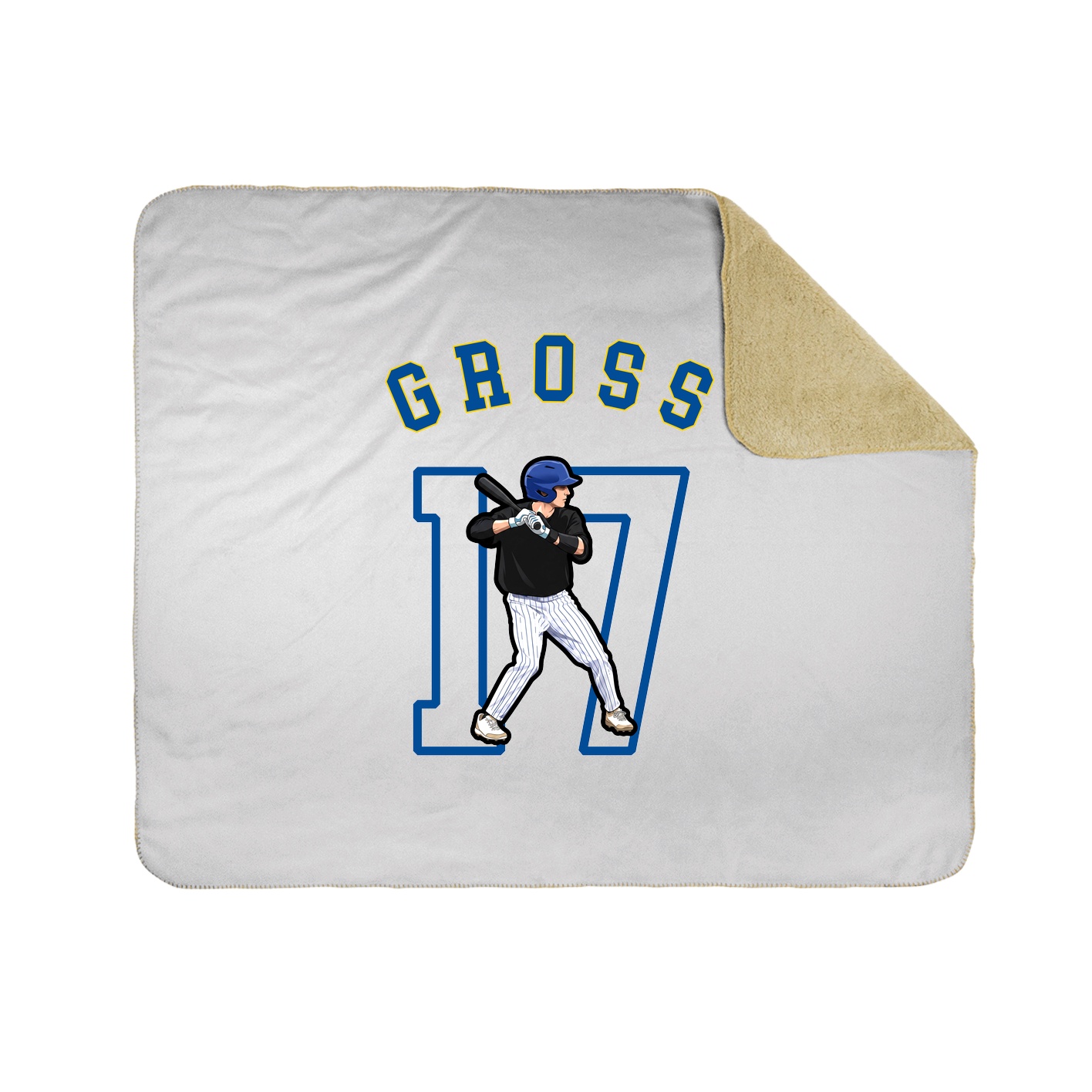 Throw Blanket — Shirsey Arch in White