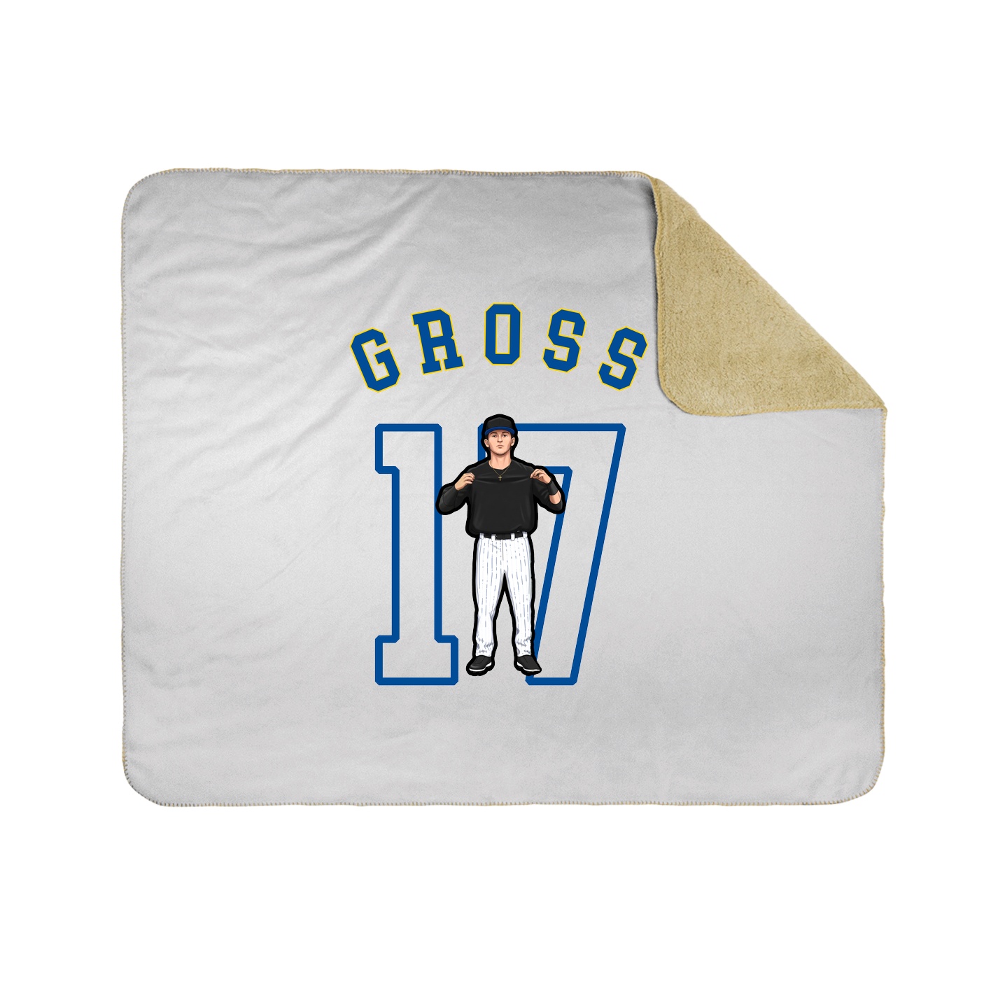 Throw Blanket — Shirsey Arch in White