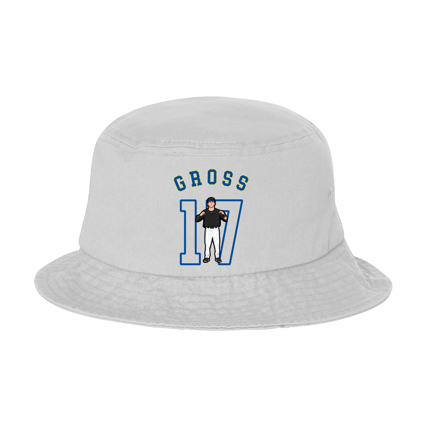 Bucket Cap — Shirsey Arch in White