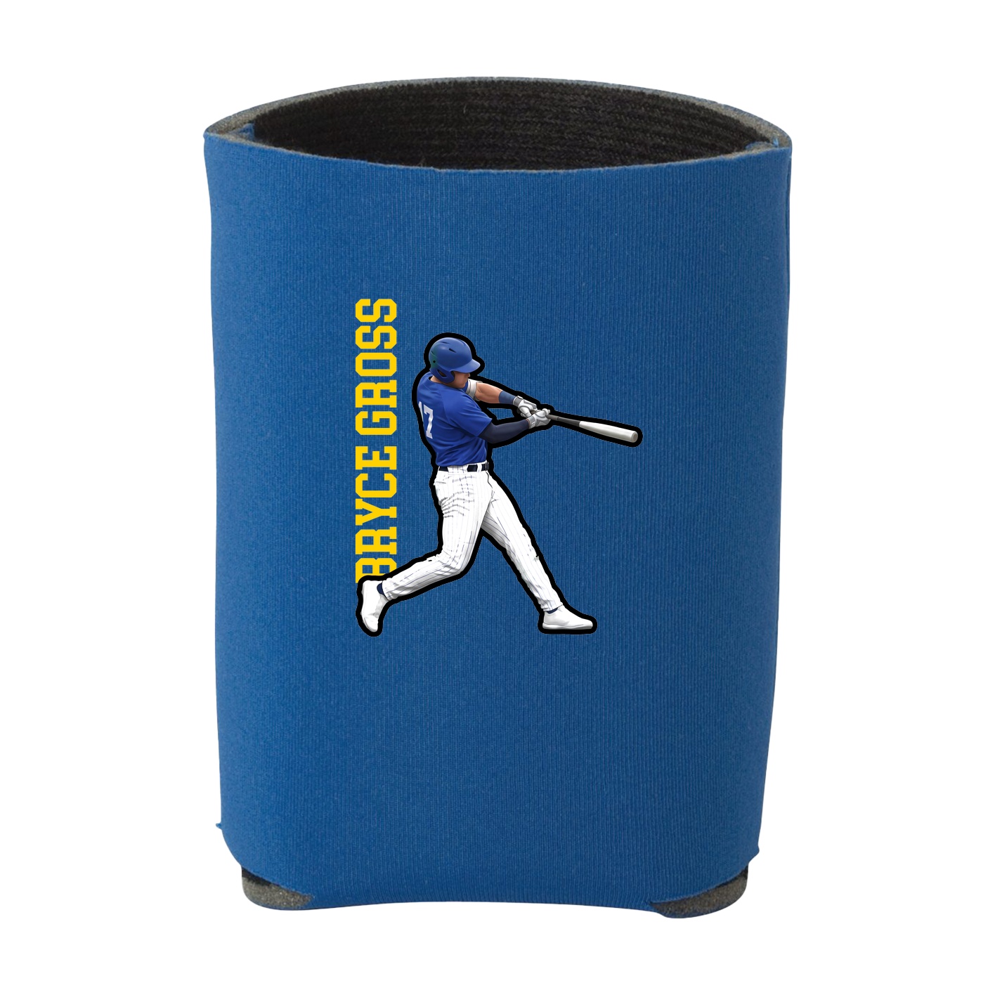 Can Holder — Name Vertical in Royal