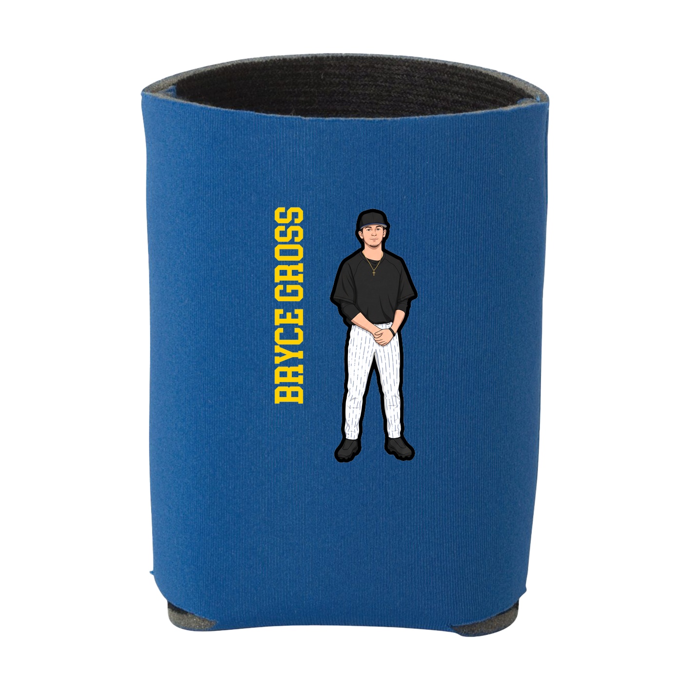 Can Holder — Name Vertical in Royal