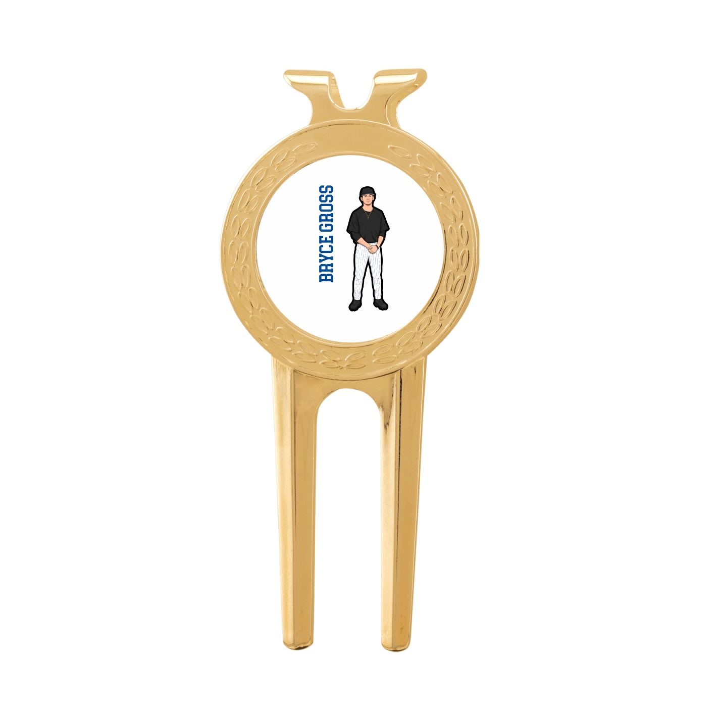Divot Tool with Ball Marker — Name Vertical in Classic
