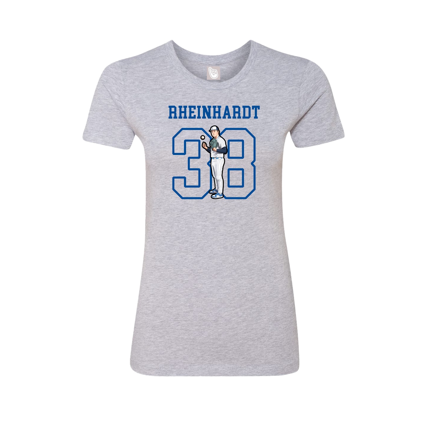 Fitted Women's Tee — Shirsey in Grey