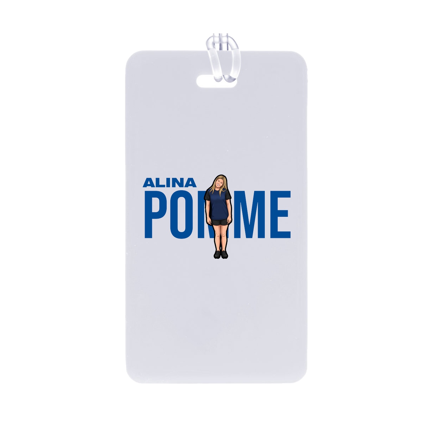 Bag Tag — Player Name in Classic