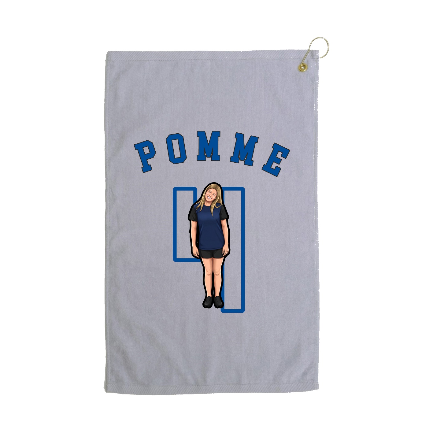 Golf Towel — Shirsey Arch in Grey