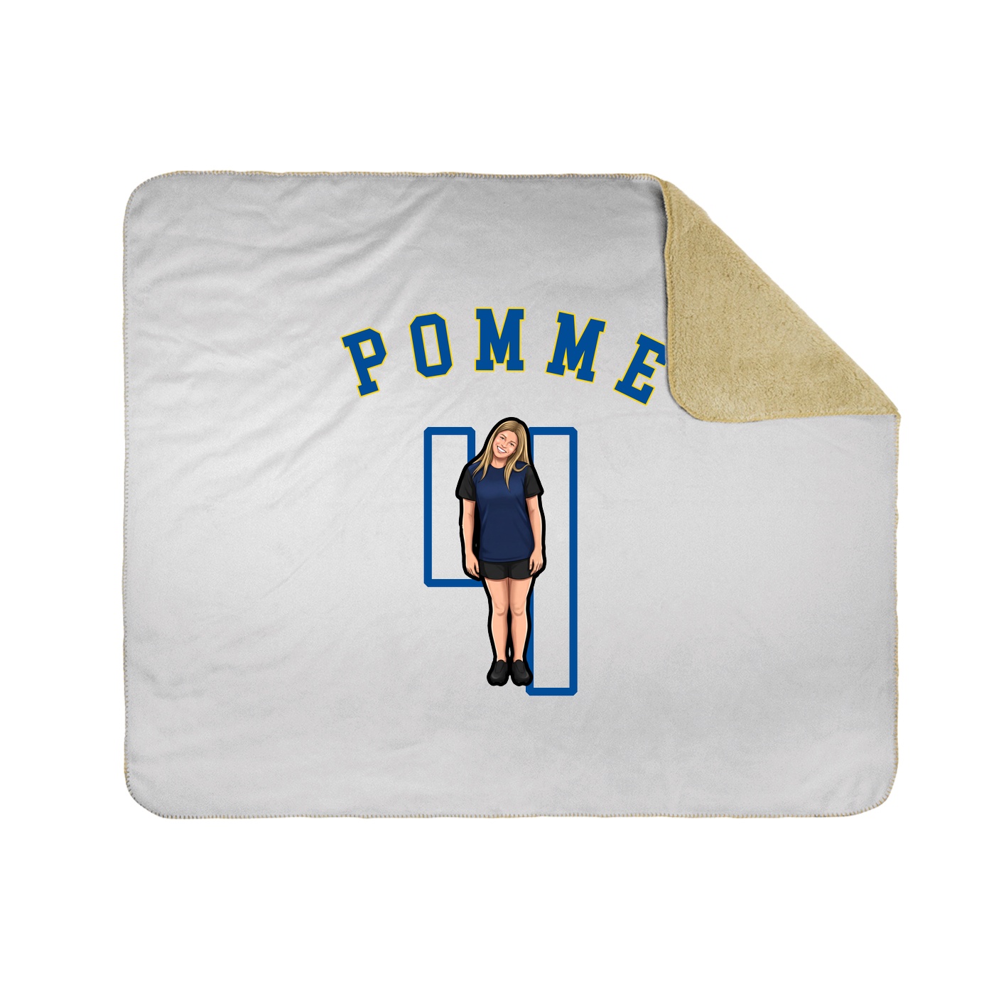 Throw Blanket — Shirsey Arch in White
