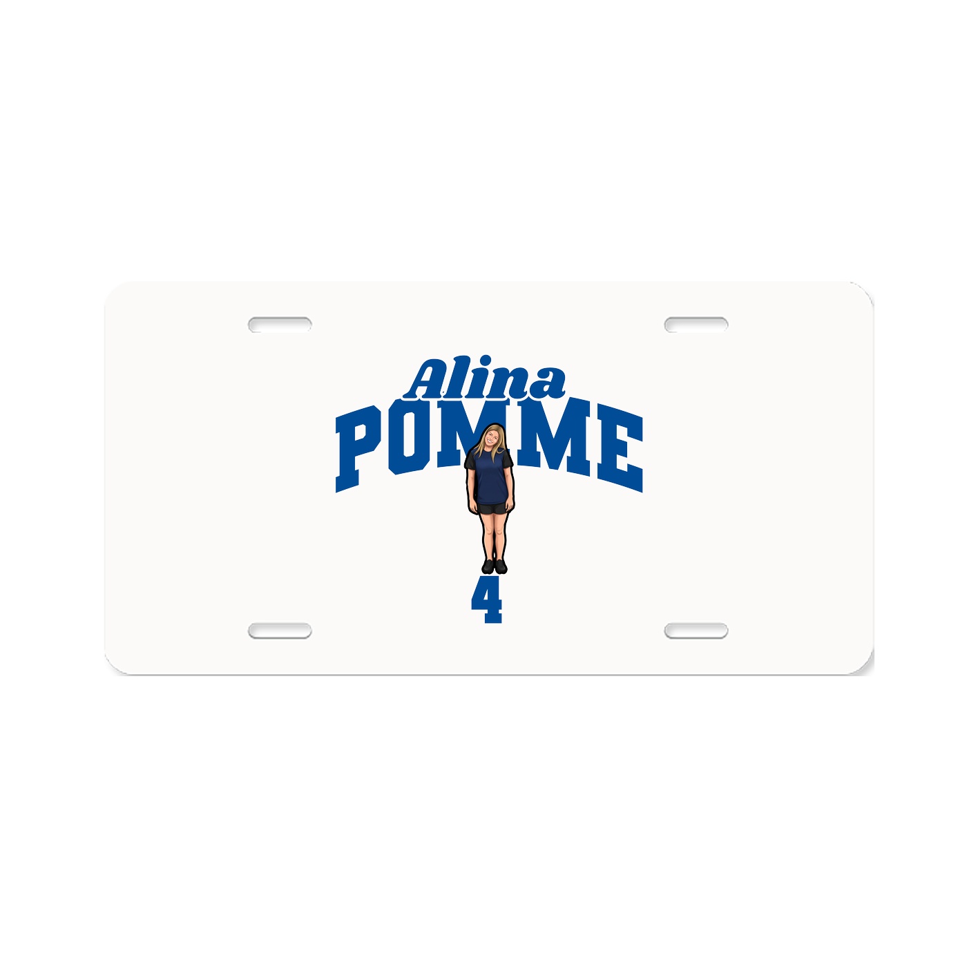 License Plate — Signature Arch in Classic