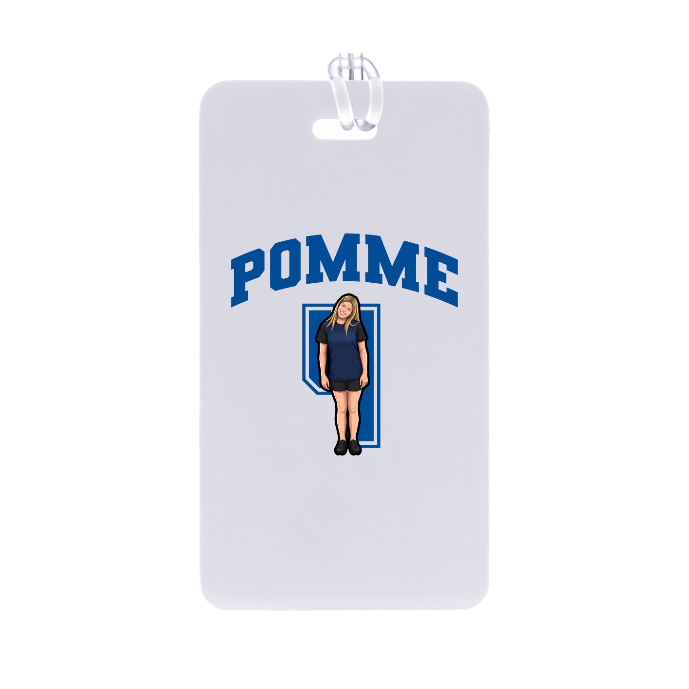Bag Tag — Number in Classic