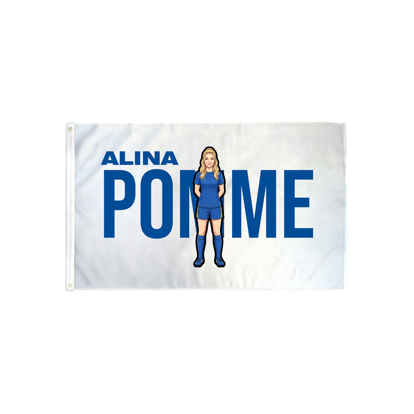 3x5 Flag — Player Name in Classic