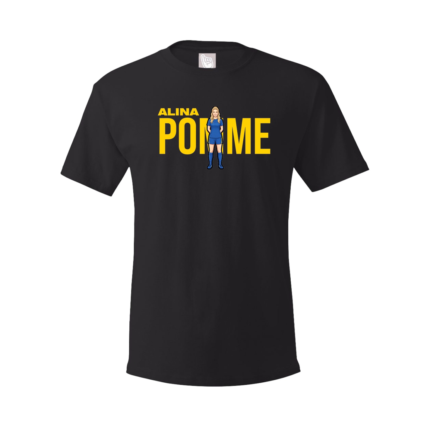Youth Tee — Player Name in Black