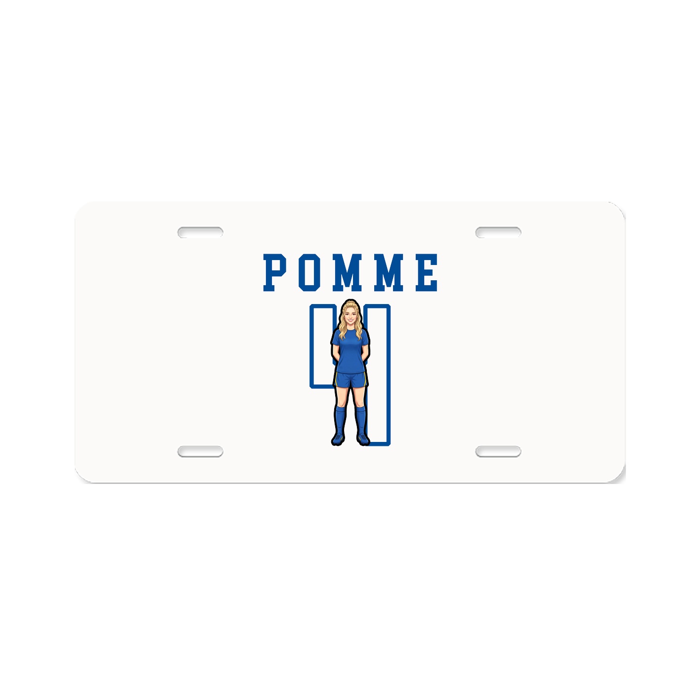 License Plate — Shirsey in Classic