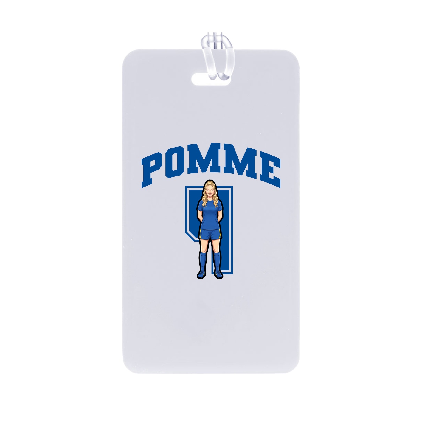 Bag Tag — Number in Classic