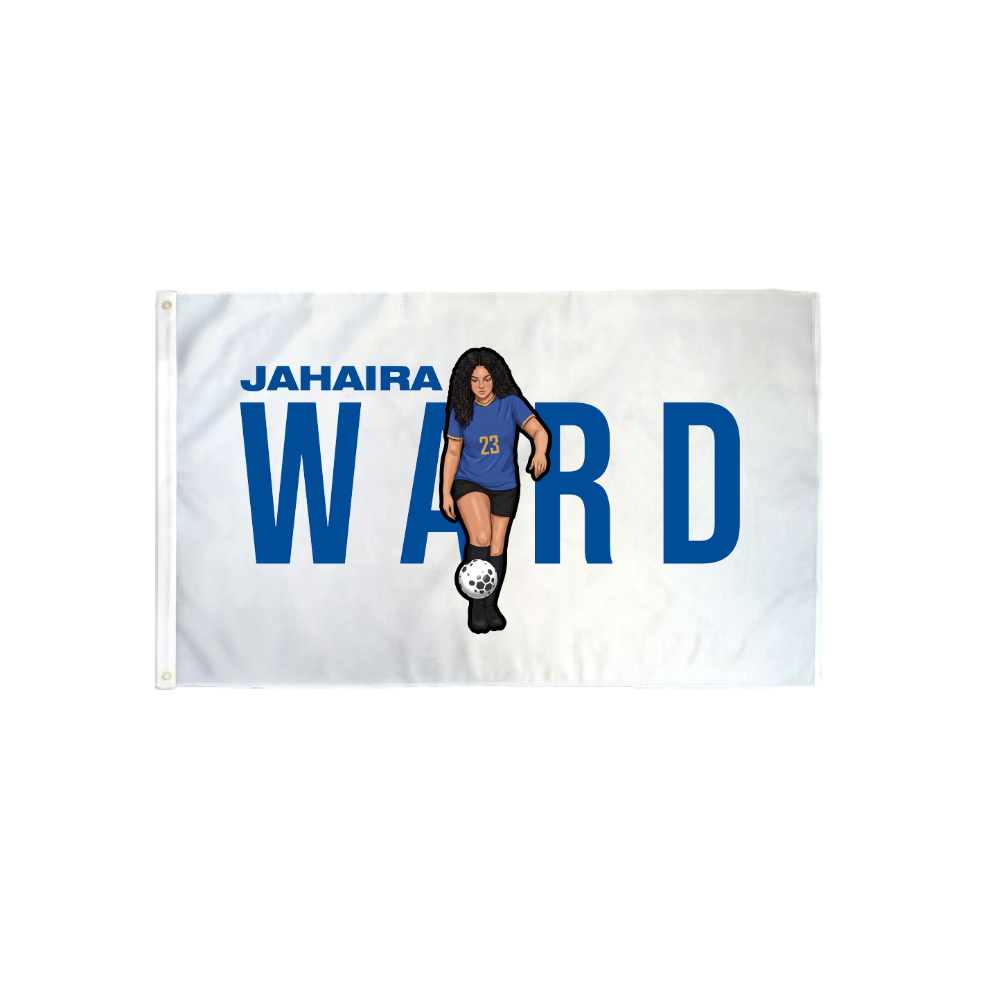 3x5 Flag — Player Name in Classic