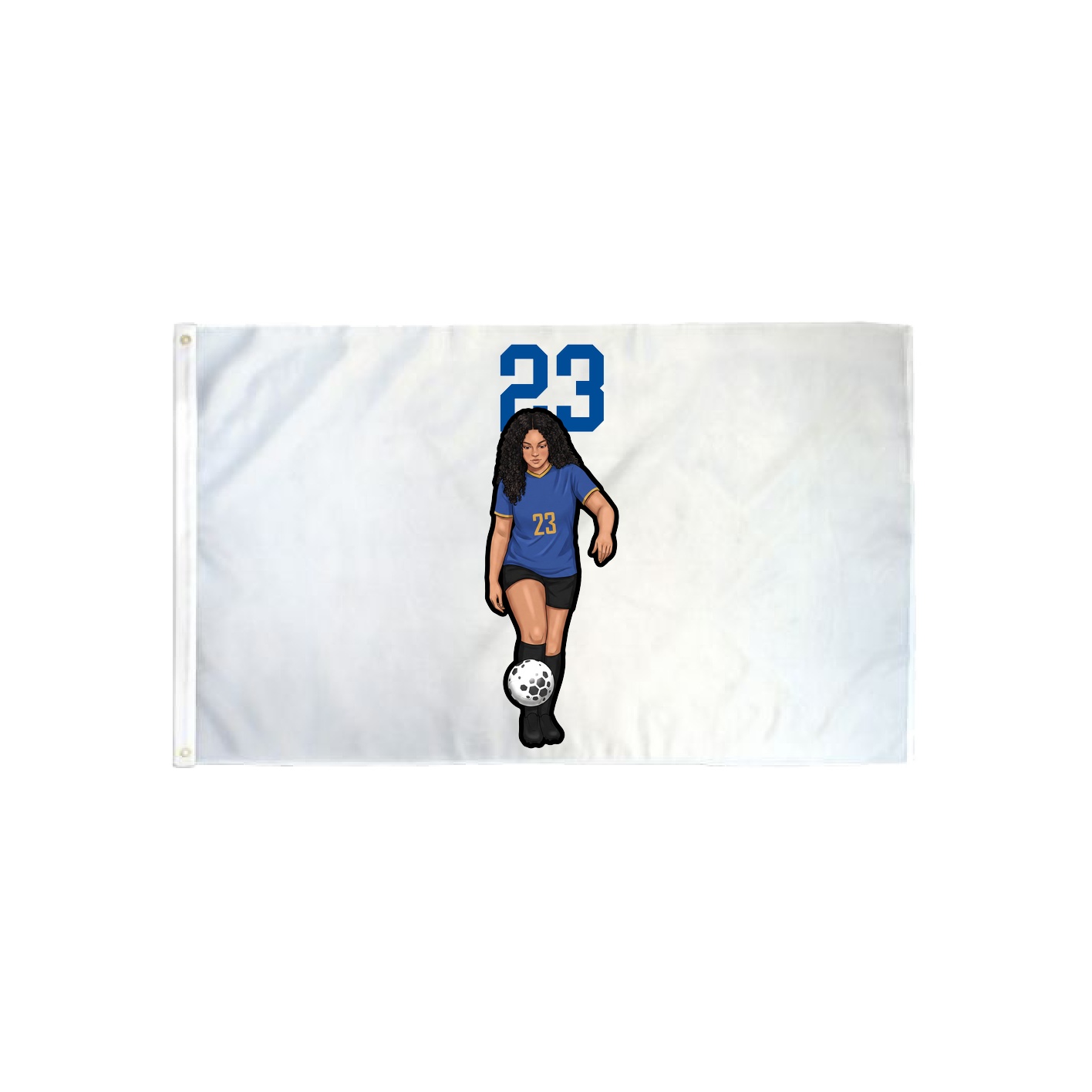 3x5 Flag — Number Top in Classic
