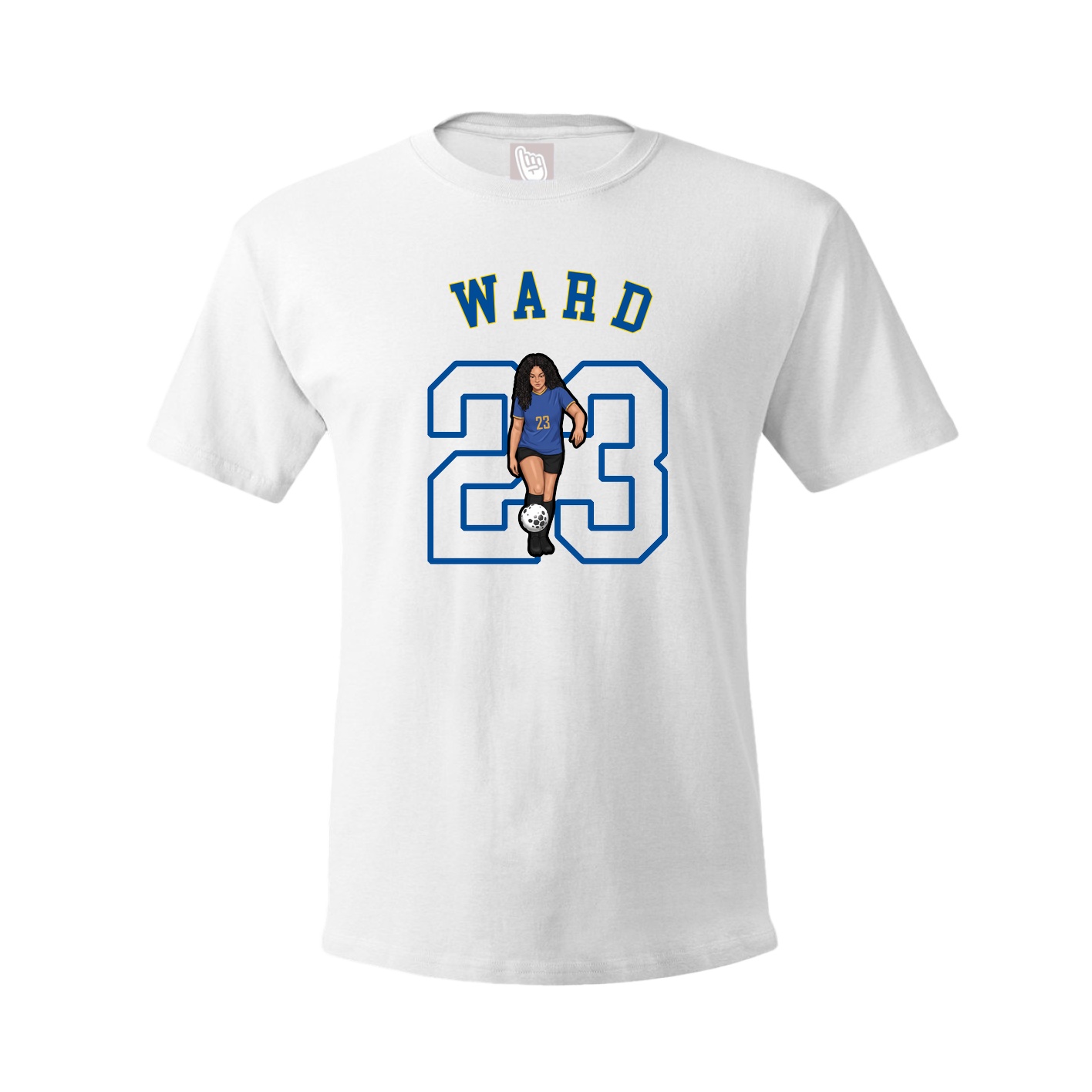 Youth Tee — Shirsey Arch in White