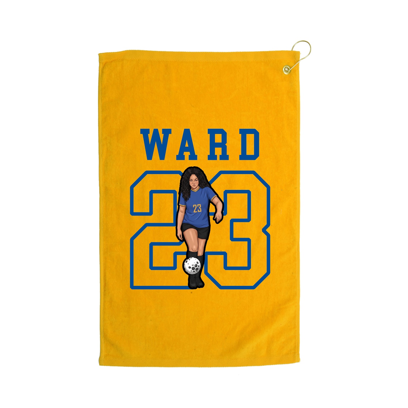 Golf Towel — Shirsey in Gold