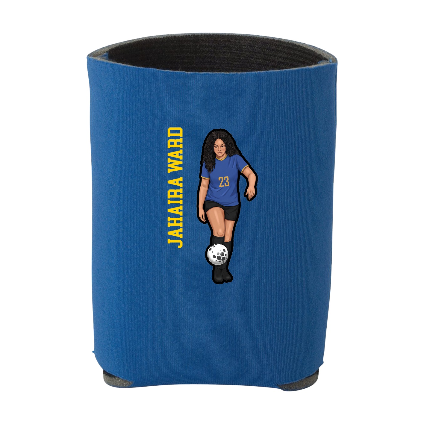 Can Holder — Name Vertical in Royal