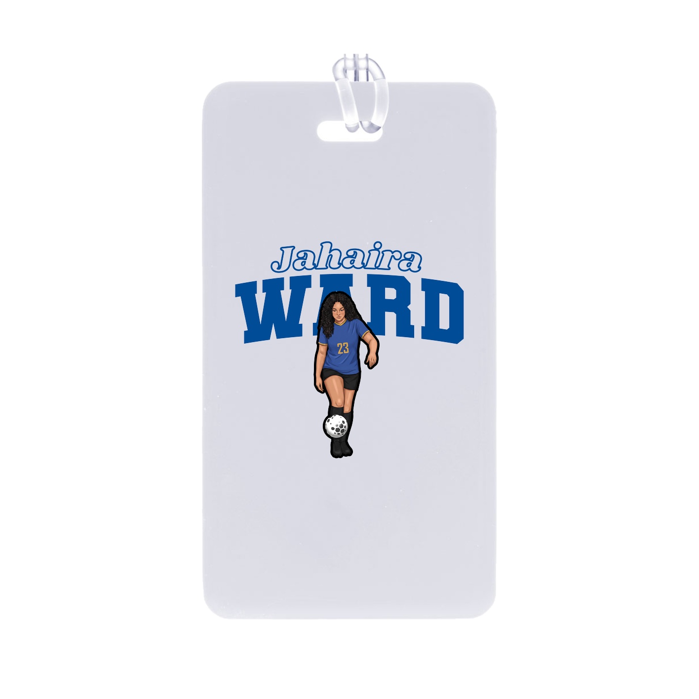 Bag Tag — Name Arch in Classic