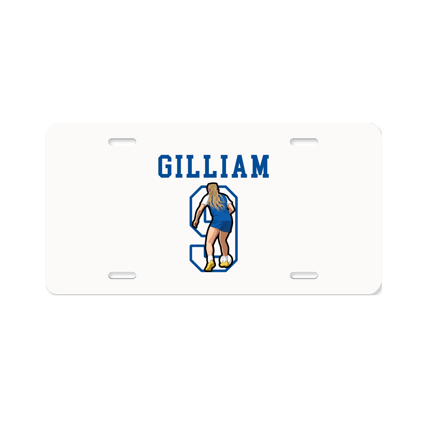 License Plate — Shirsey in Classic