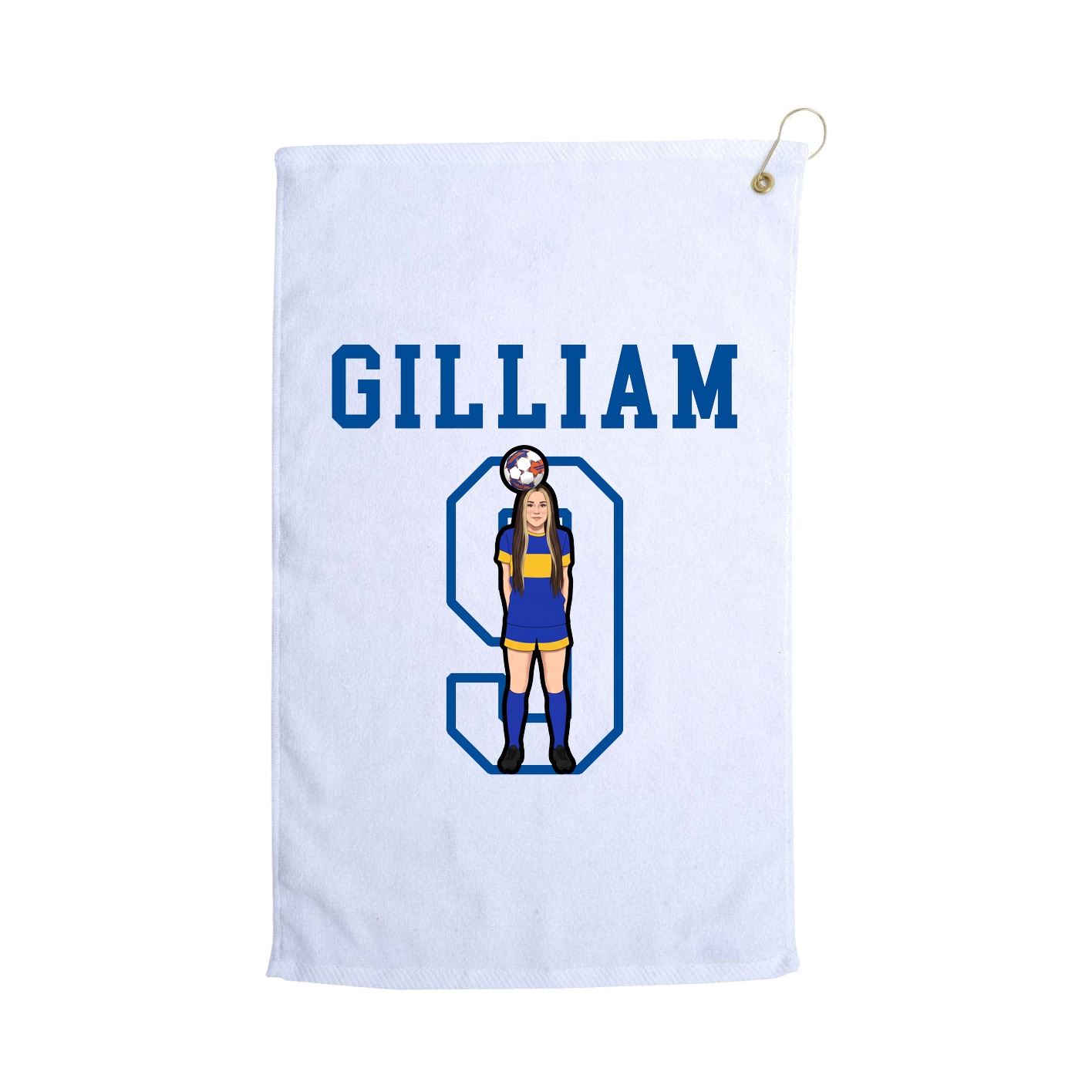 Golf Towel — Shirsey in White