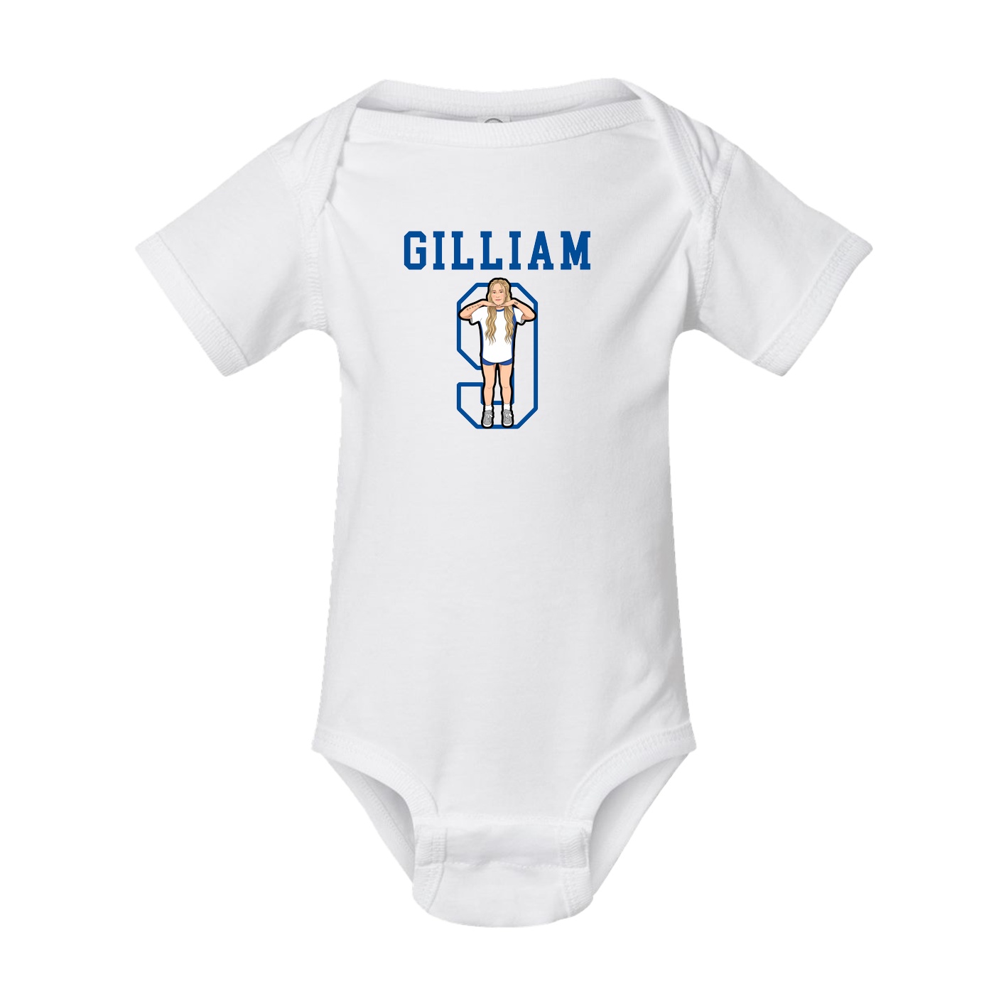 Baby Onesie — Shirsey in White