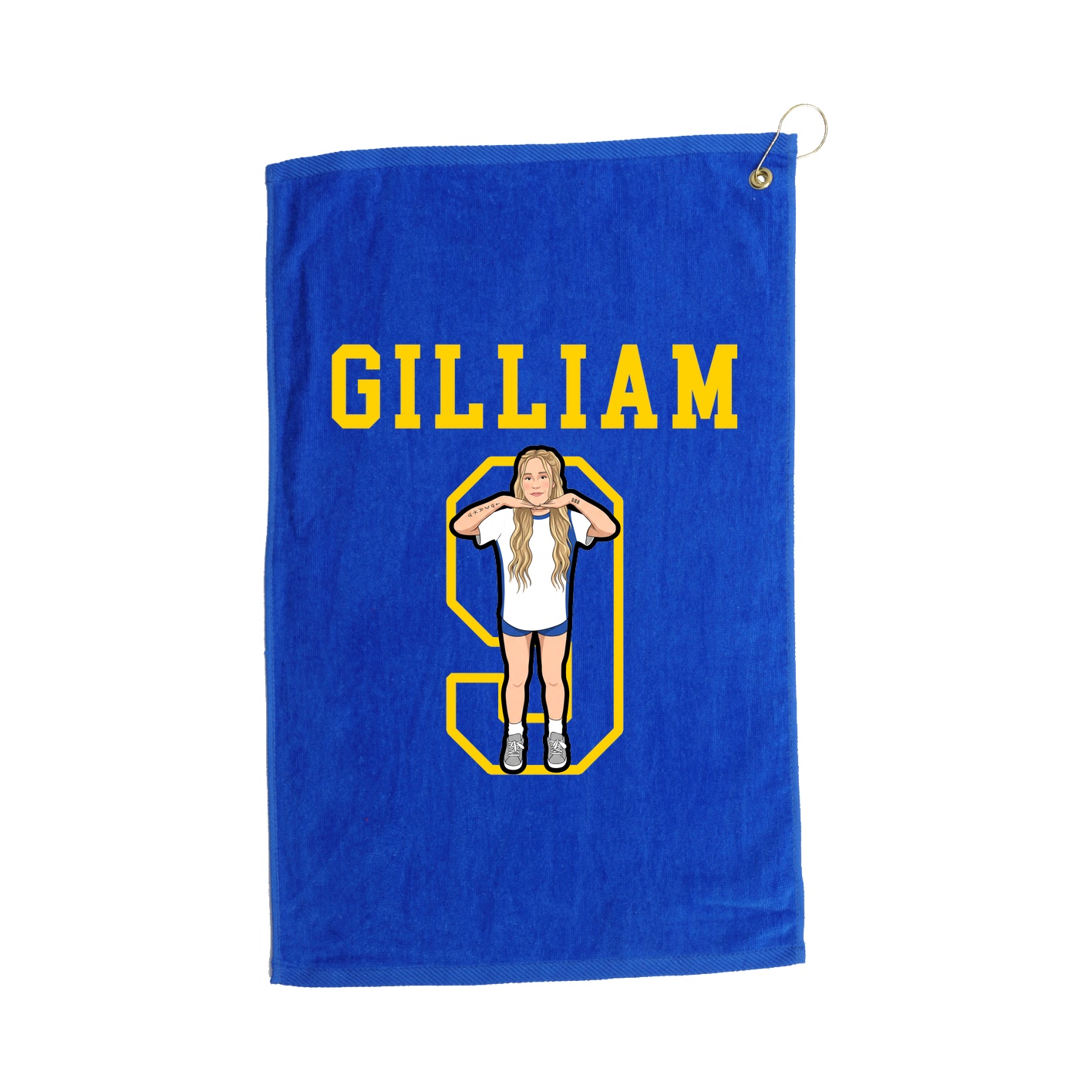 Golf Towel — Shirsey in Royal