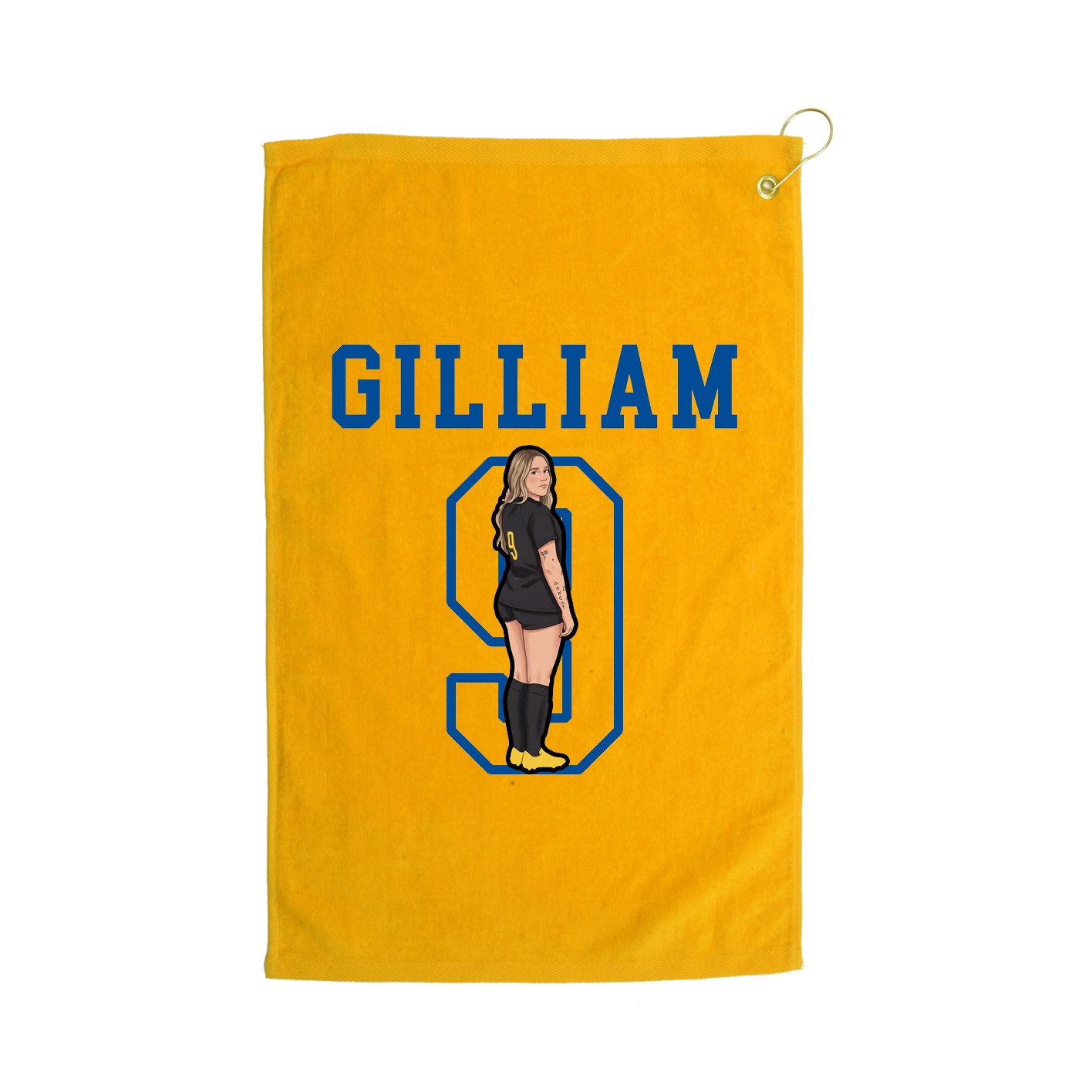 Golf Towel — Shirsey in Gold