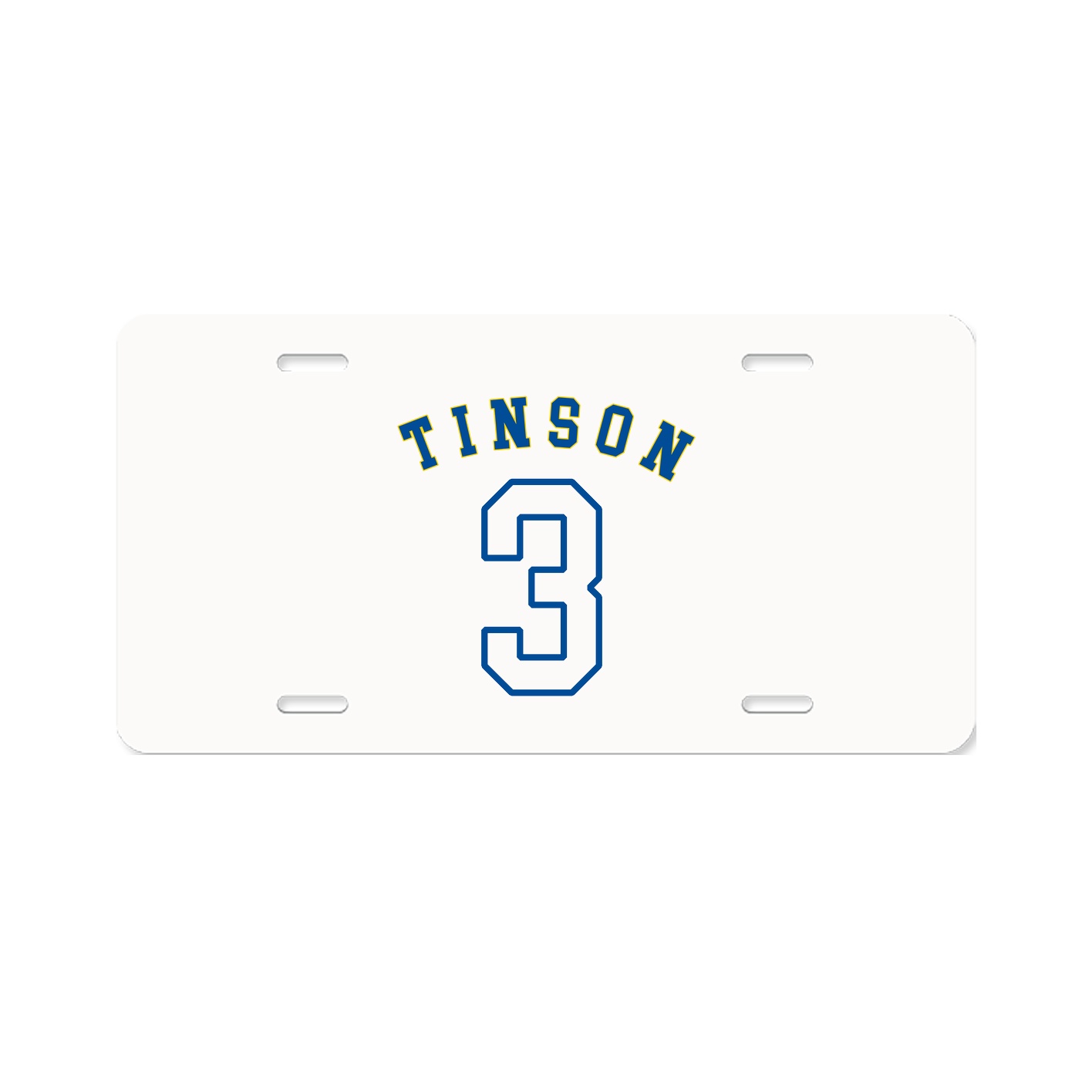 License Plate — Shirsey Arch in Classic