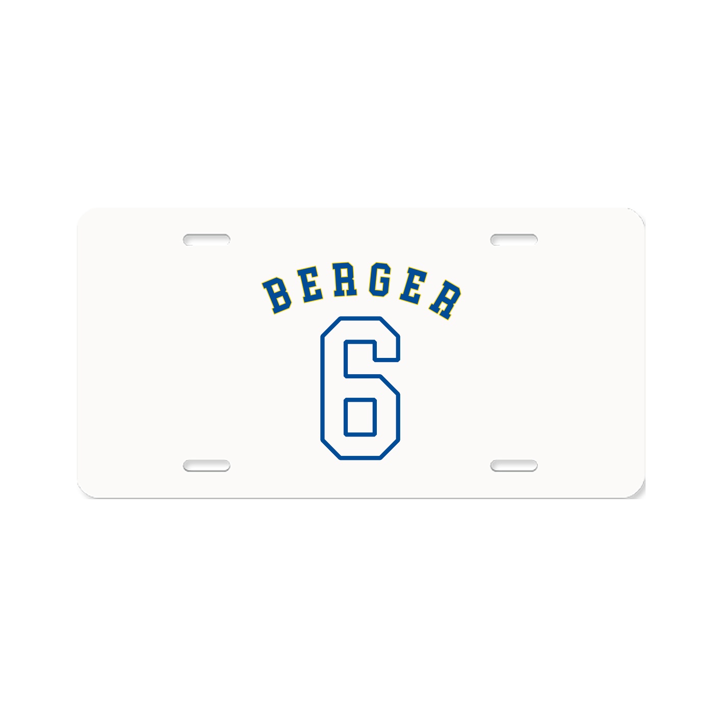 License Plate — Shirsey Arch in Classic