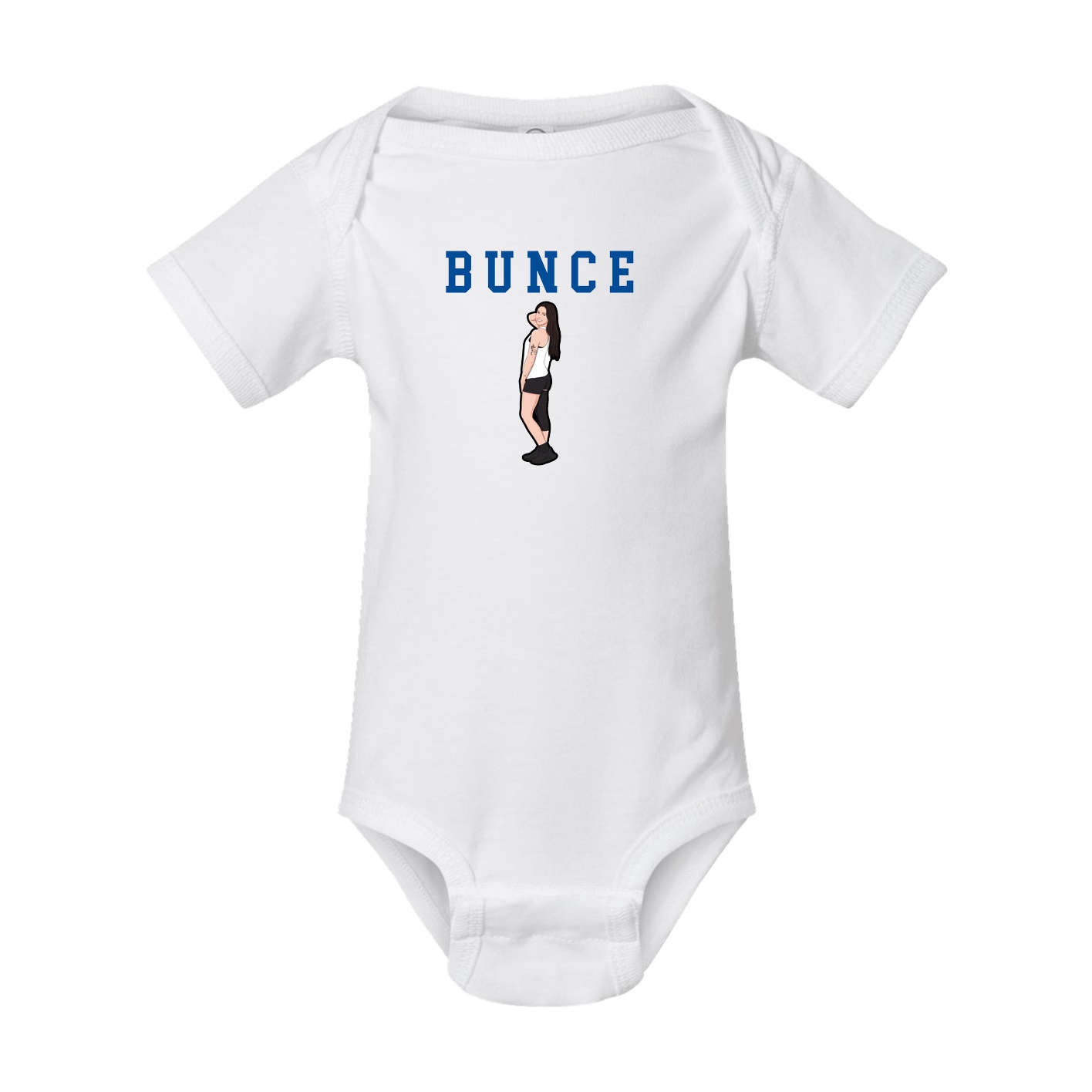 Baby Onesie — Shirsey in White
