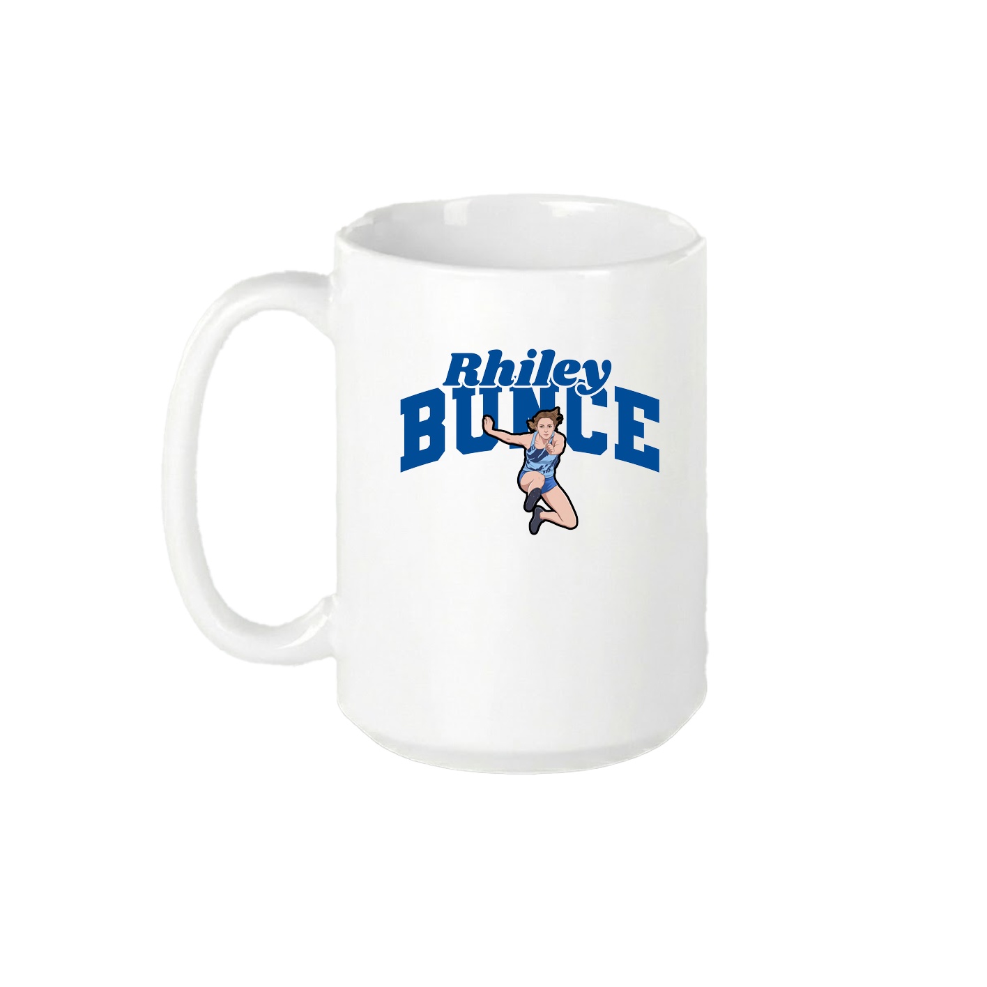 15oz Coffee Mug — Signature Arch in White