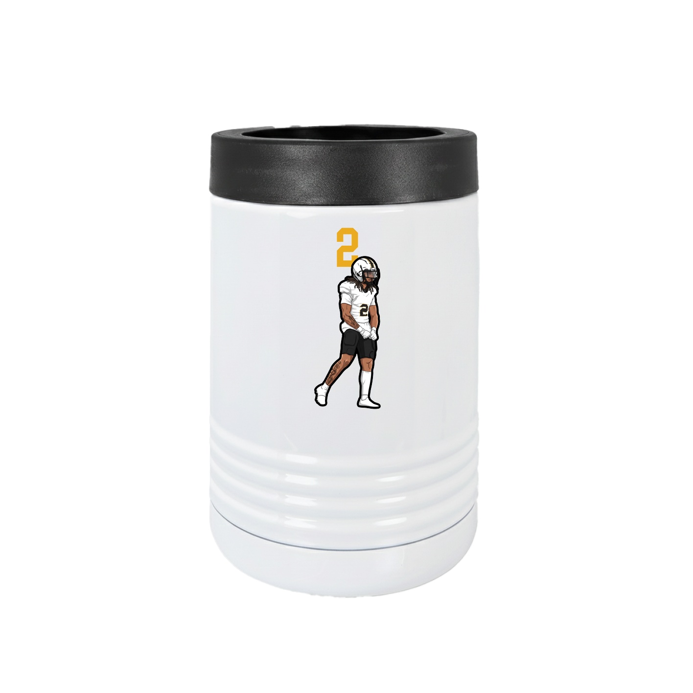 Beverage Holder — Number Top in White