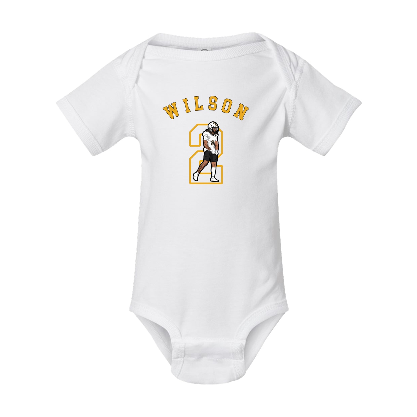 Baby Onesie — Shirsey Arch in White