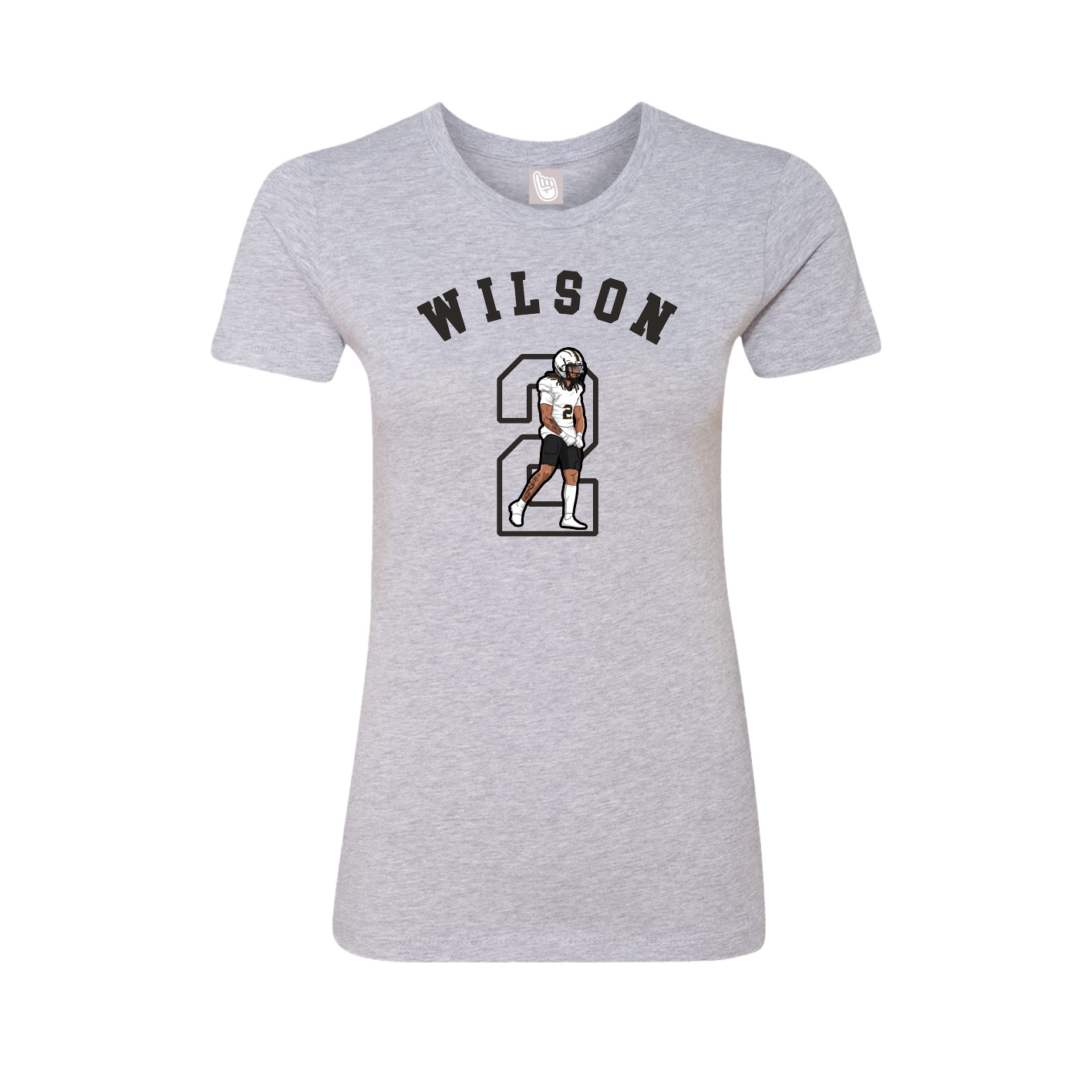 Womens Tee — Shirsey Arch in Grey