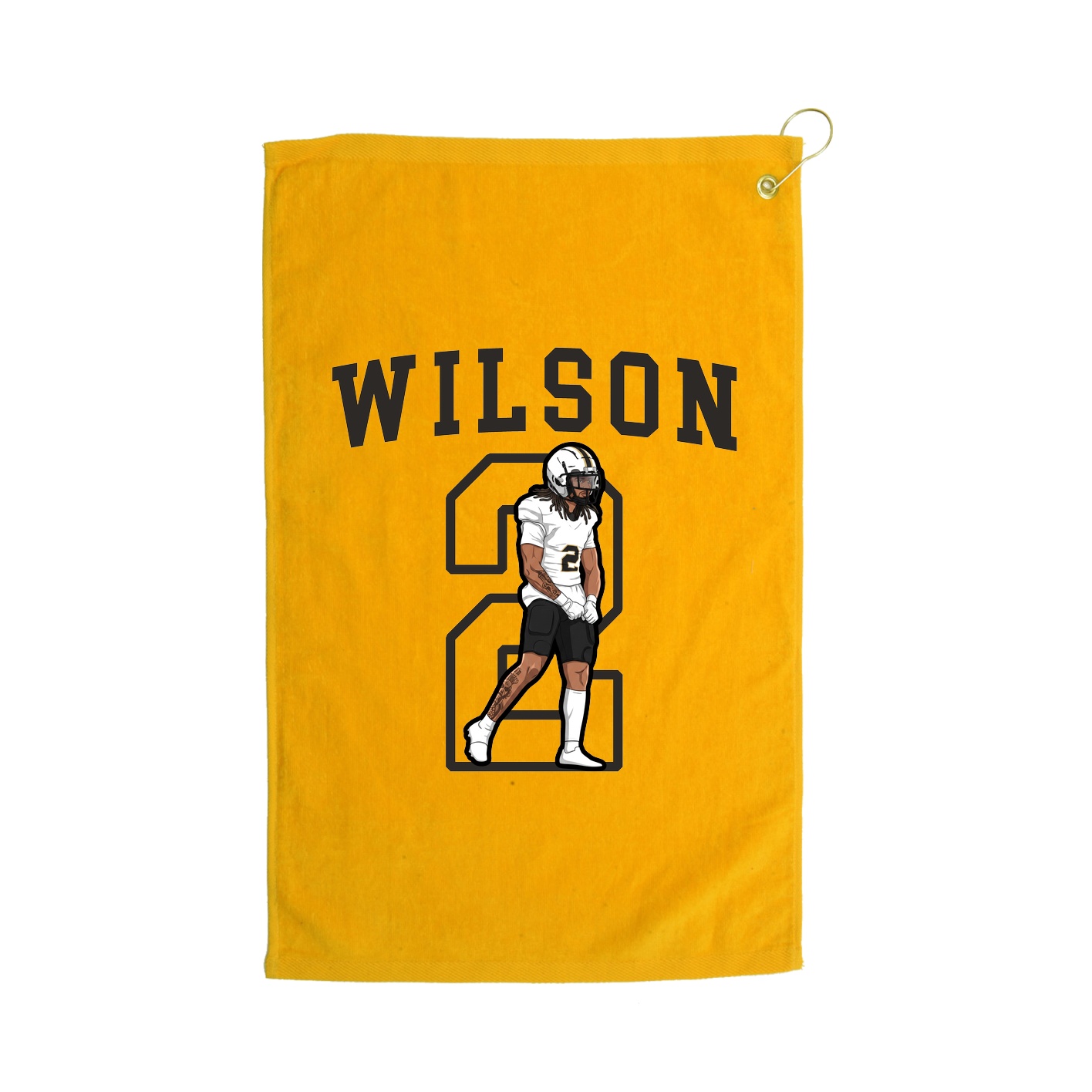 Golf Towel — Shirsey in Gold
