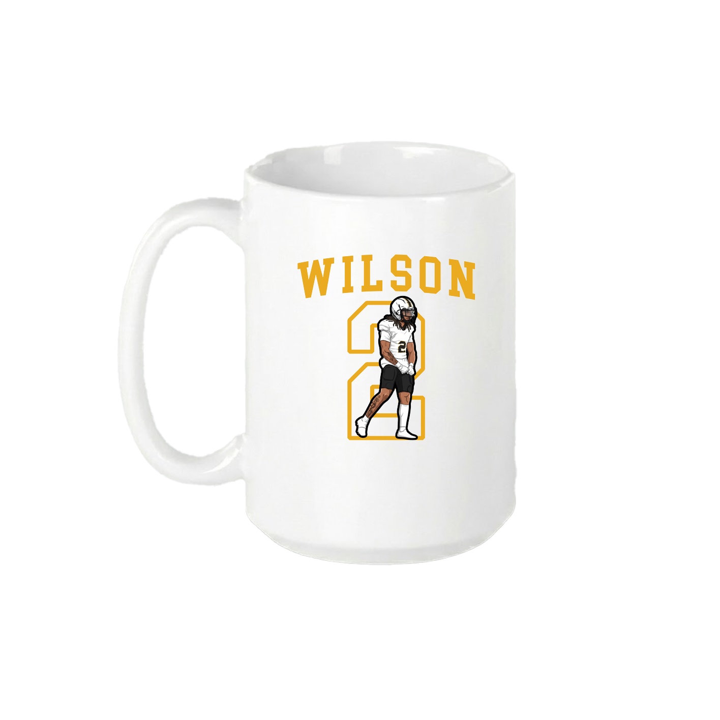 15oz Coffee Mug — Shirsey in White