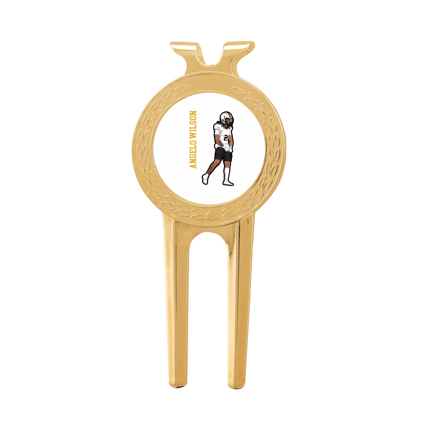 Divot Tool with Ball Marker — Name Vertical in Classic