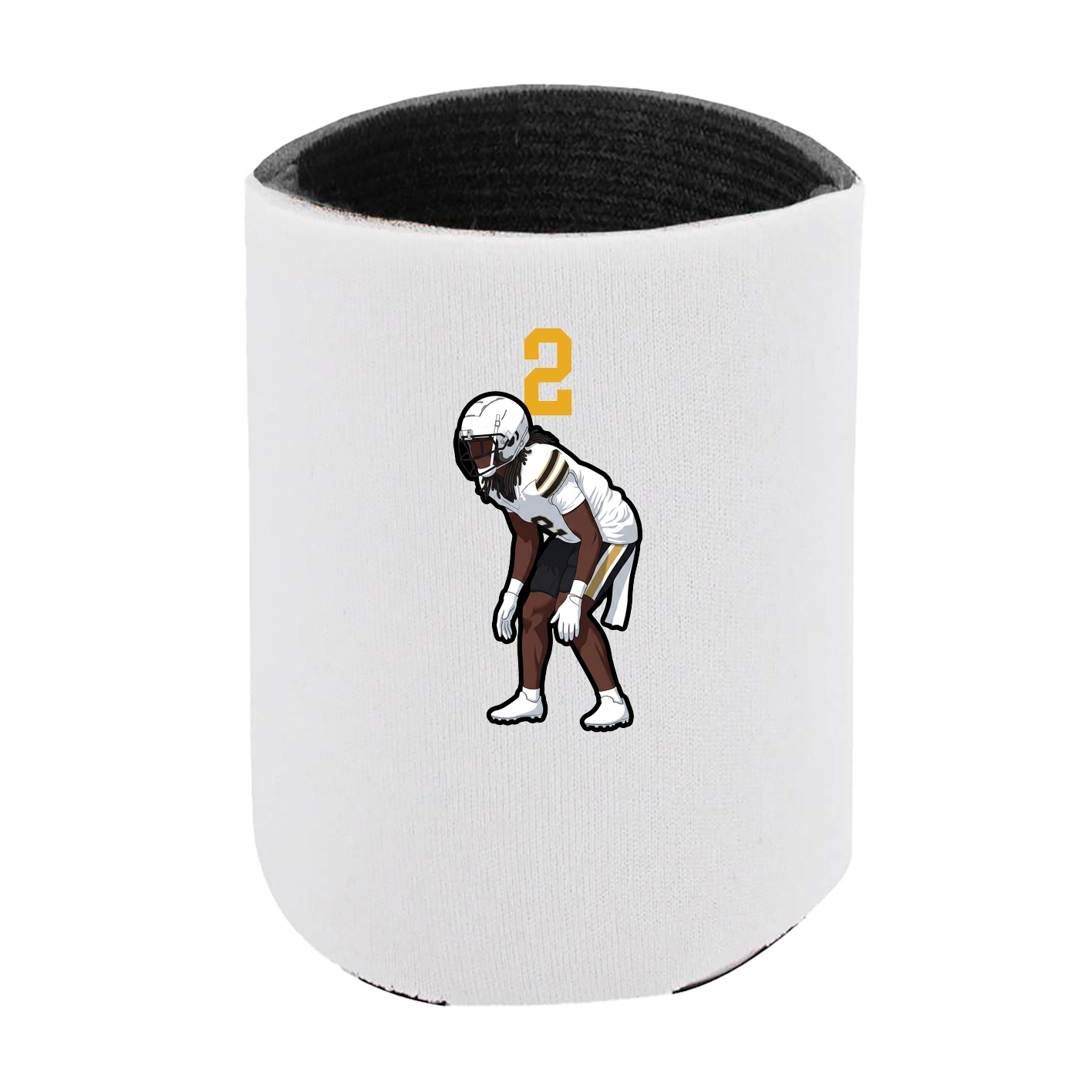 Can Holder — Number Top in White