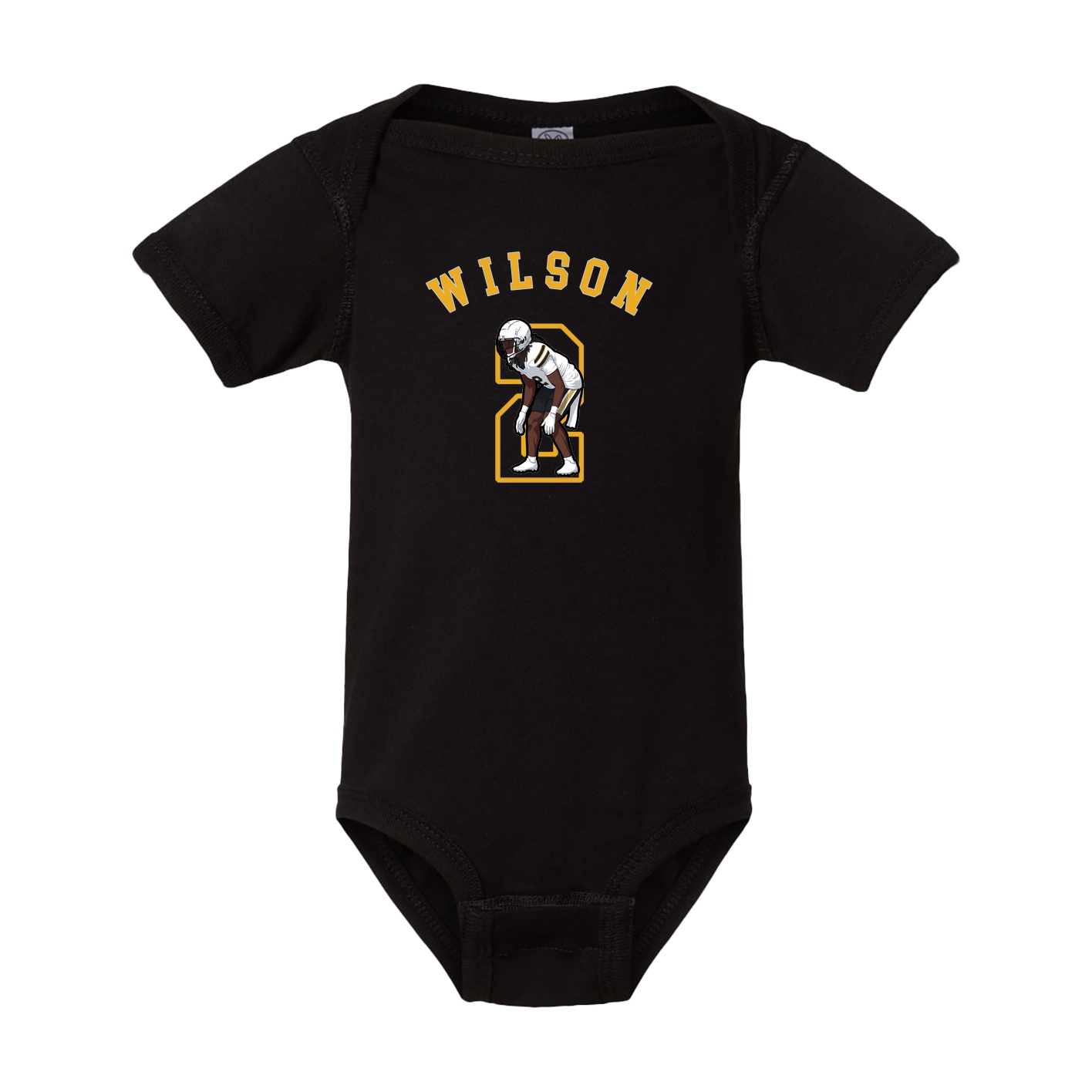 Baby Onesie — Shirsey Arch in Black