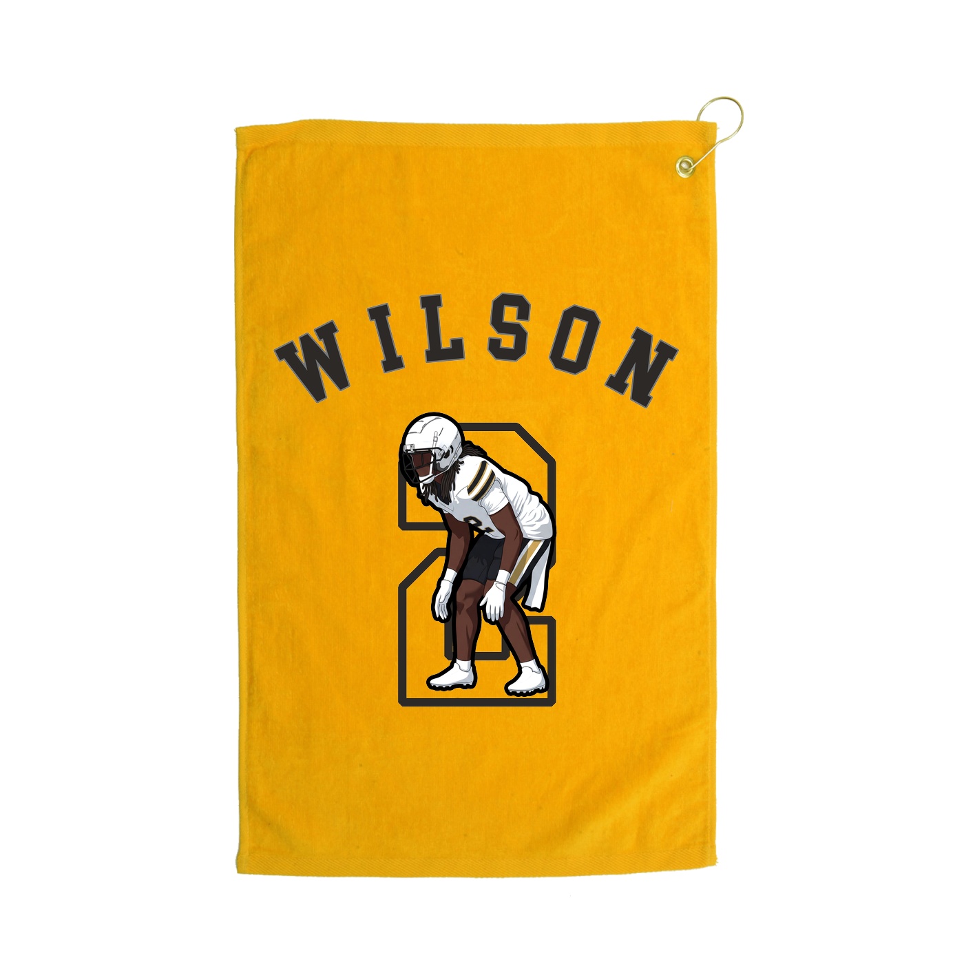 Golf Towel — Shirsey Arch in Gold