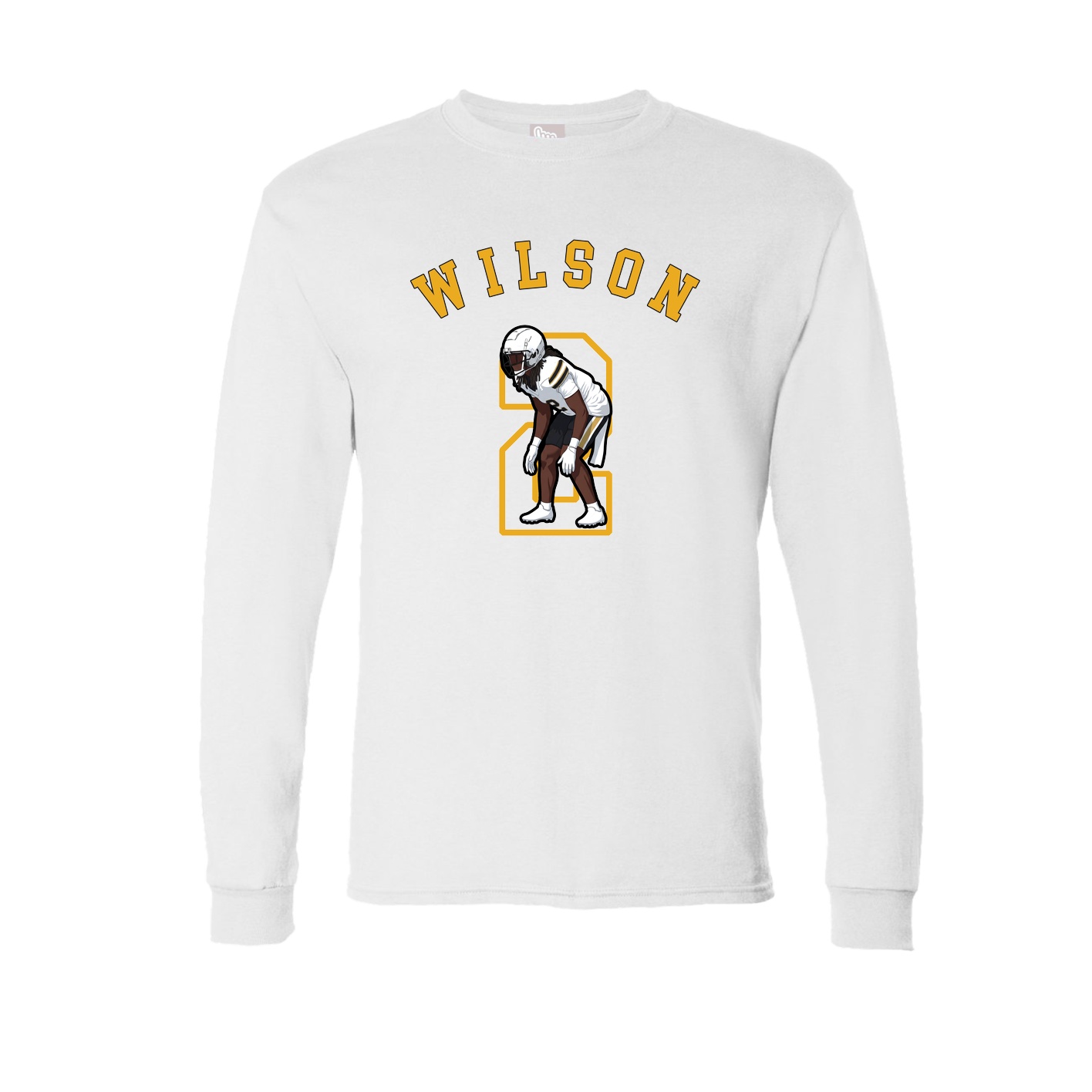 Long Sleeve Tee — Shirsey Arch in White