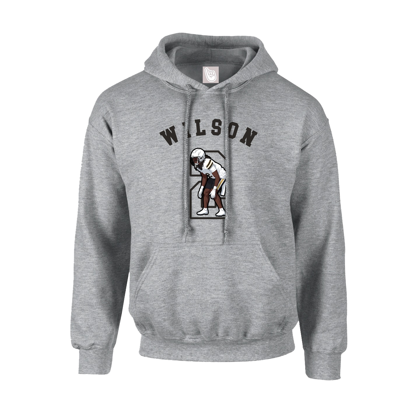 Hoodie — Shirsey Arch in Grey