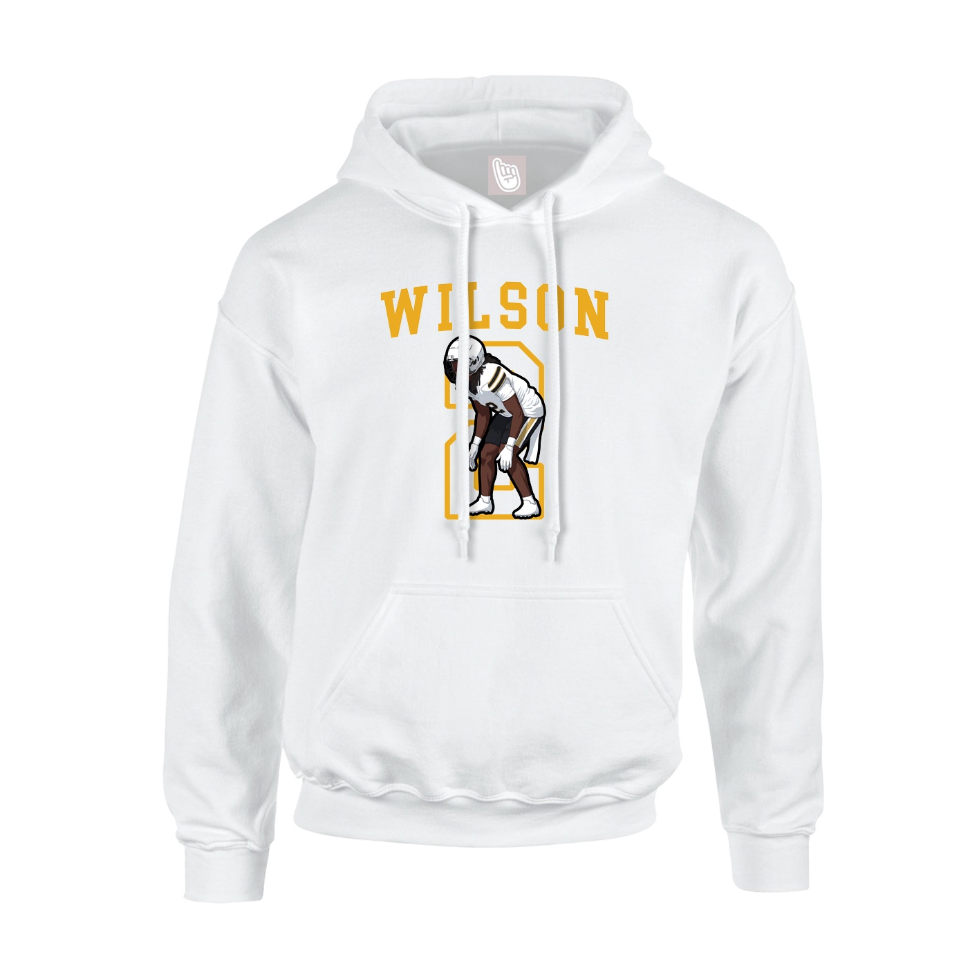 Hoodie — Shirsey in White