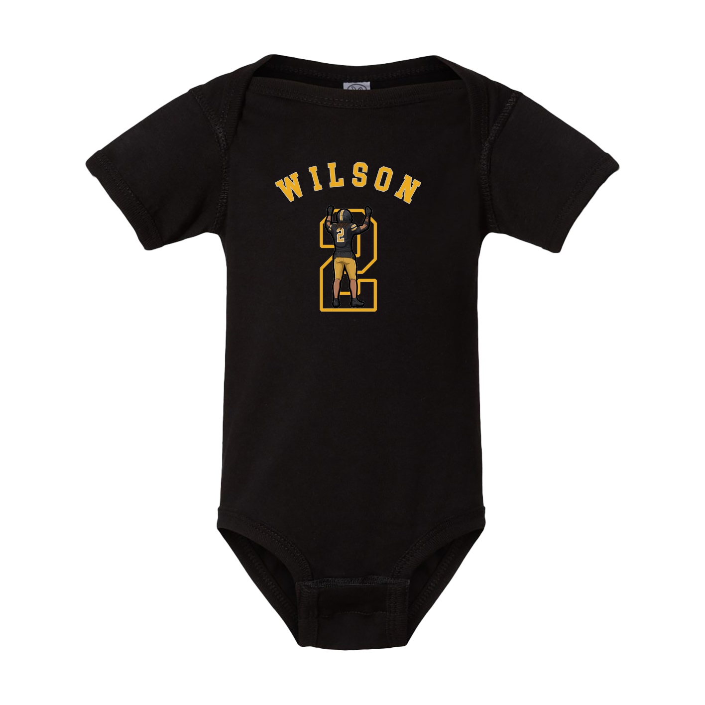Baby Onesie — Shirsey Arch in Black