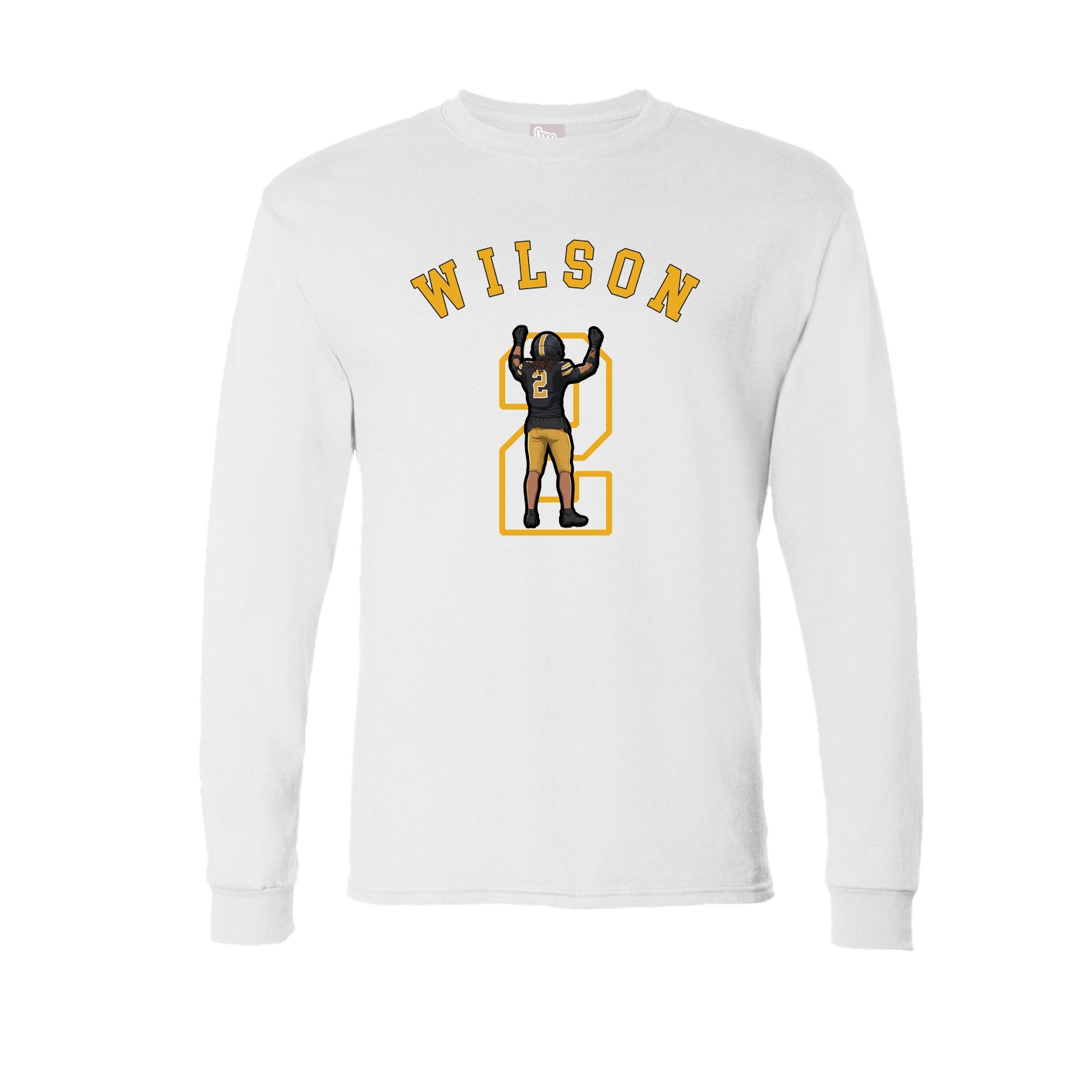 Long Sleeve Tee — Shirsey Arch in White